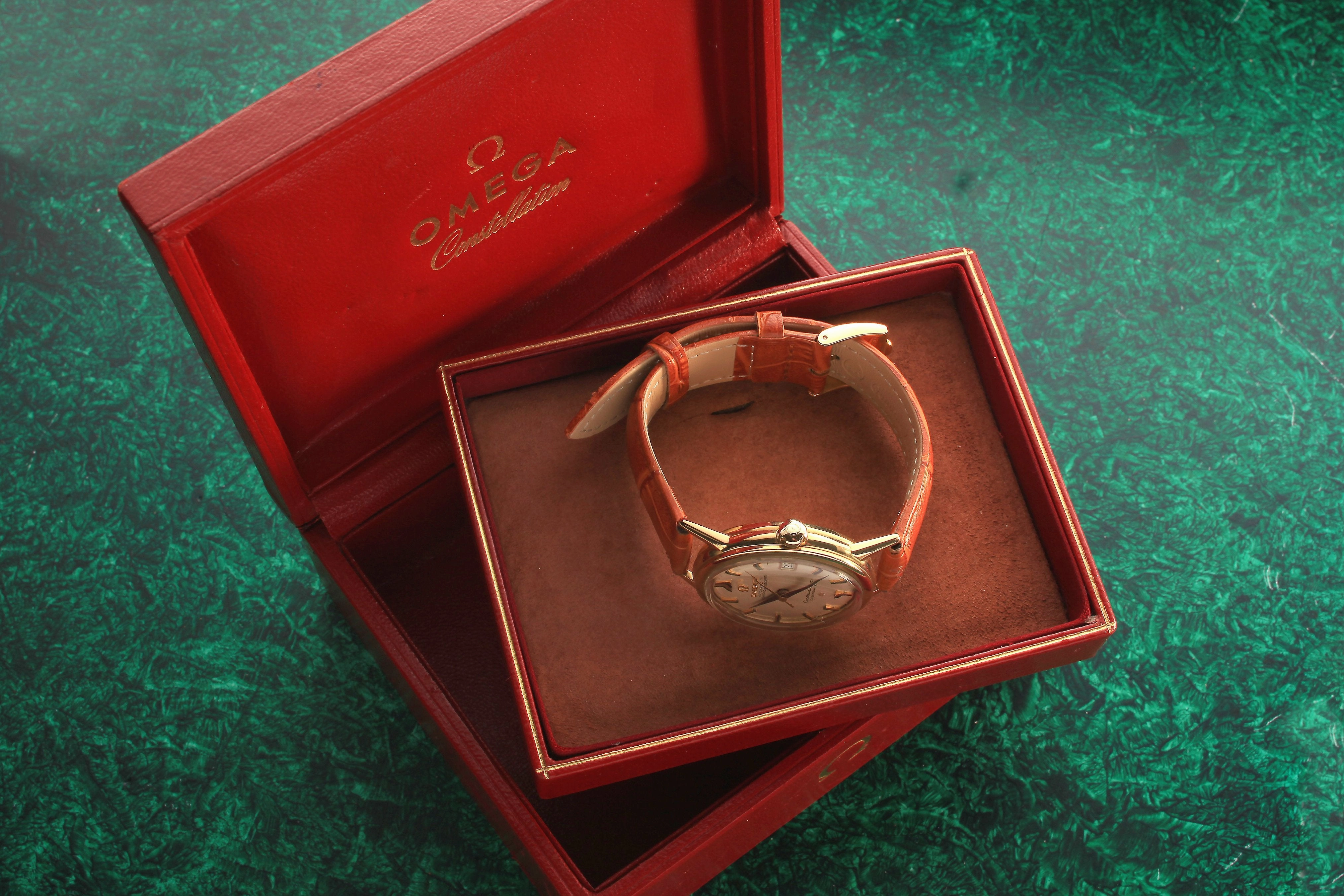 Omega constellation calendar sold