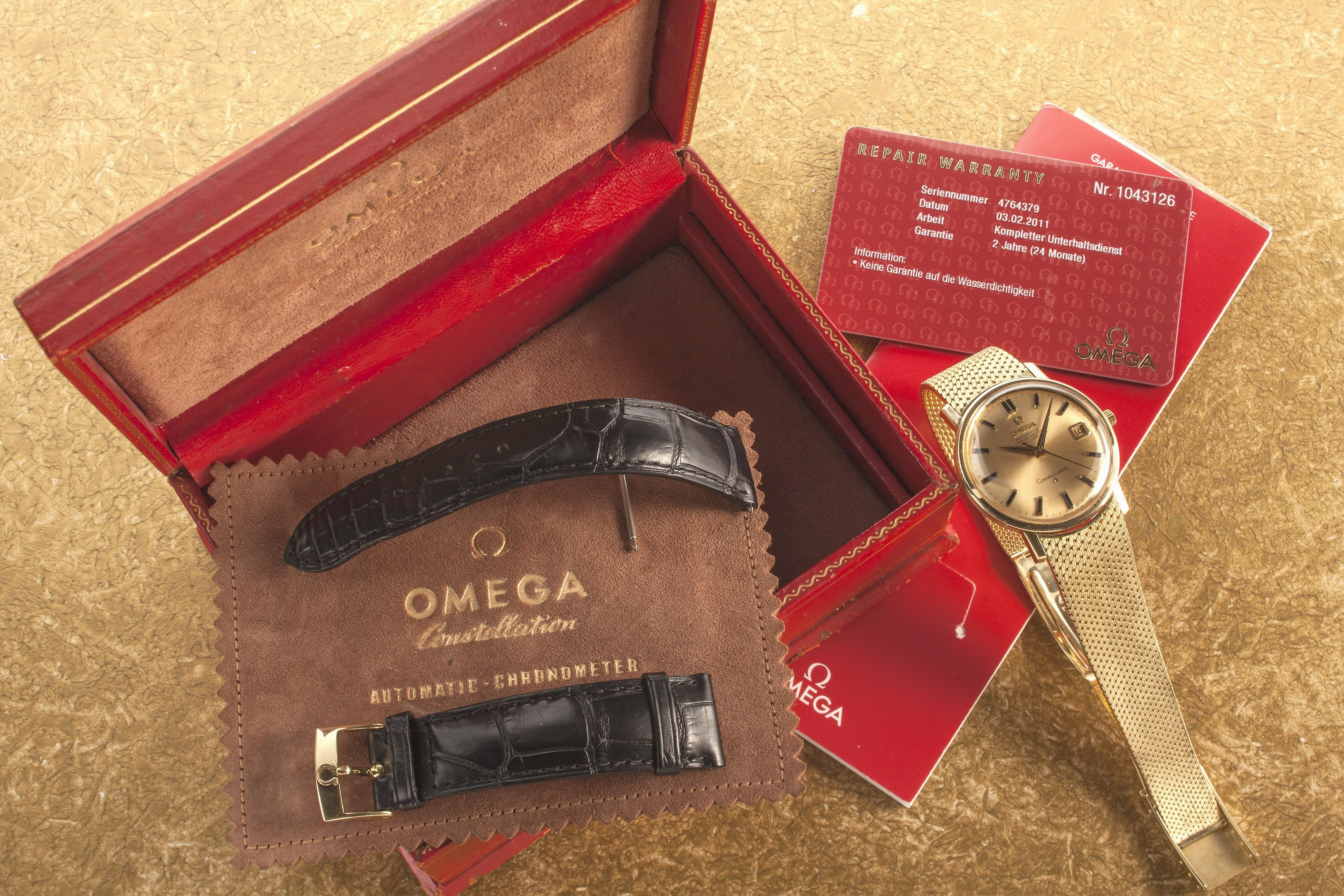 Omega Constellation chronometer 18ct solid gold - SOLD