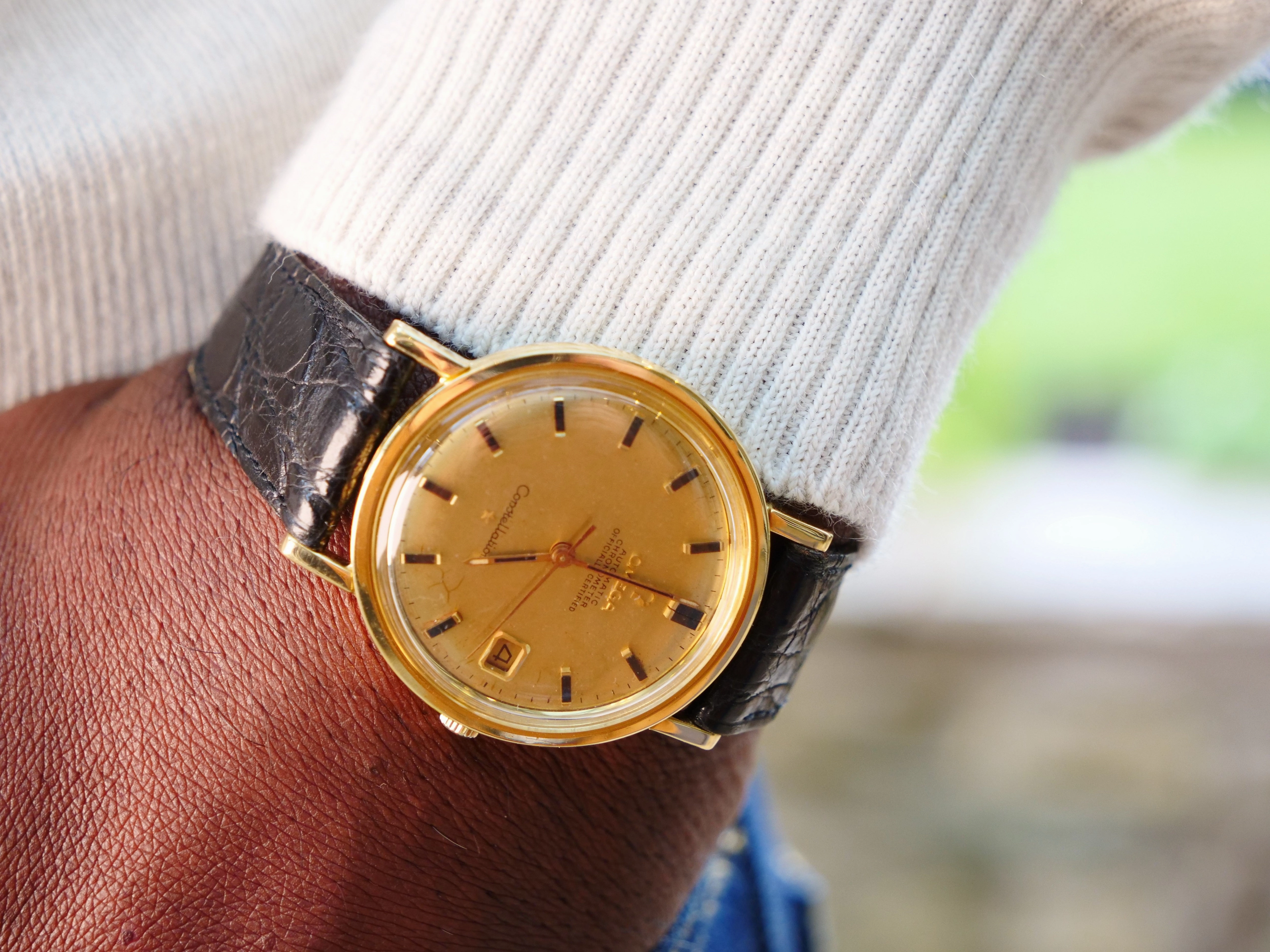 Omega Constellation Deluxe 18ct gold