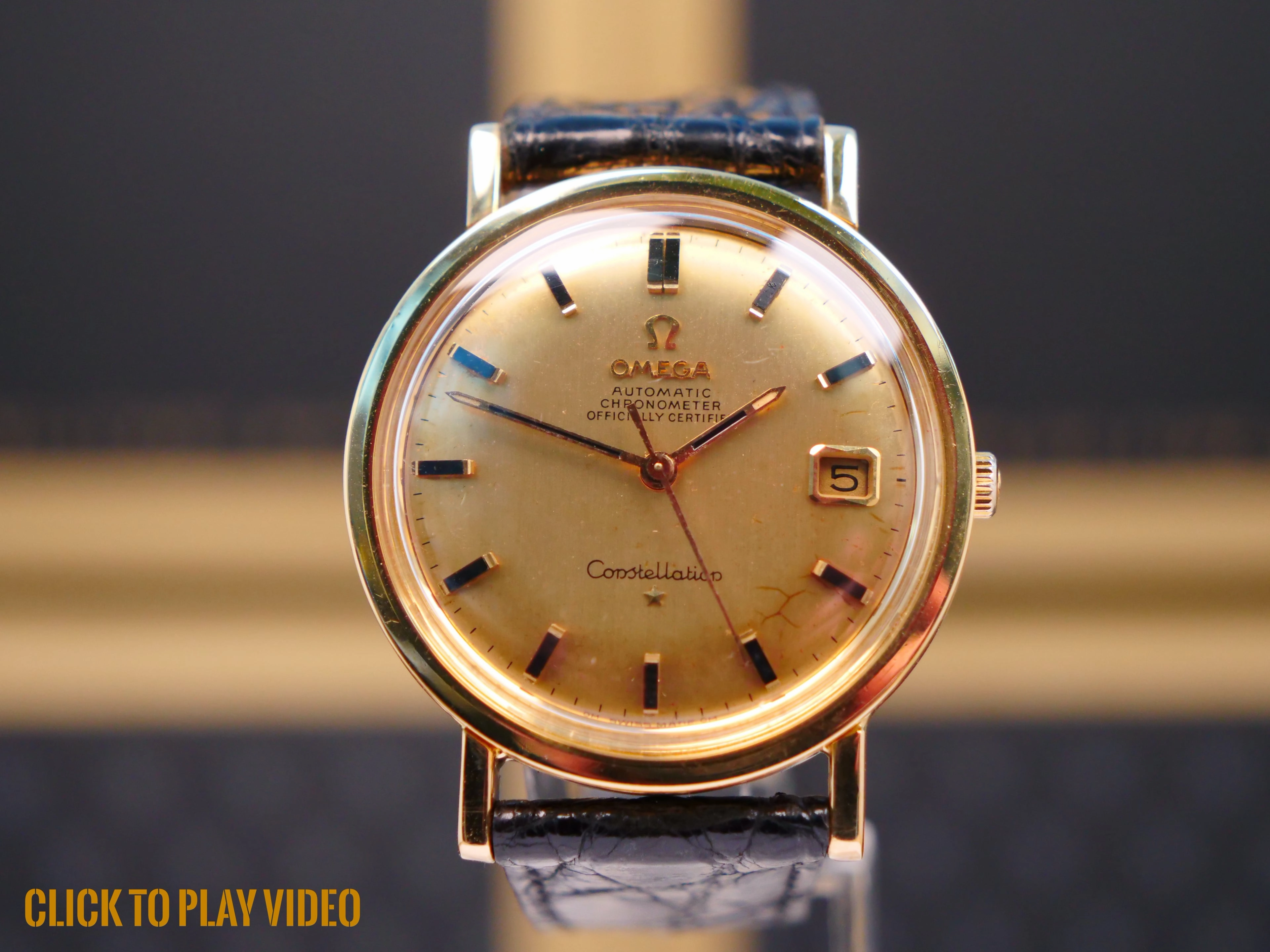 Omega Constellation Deluxe 18ct gold