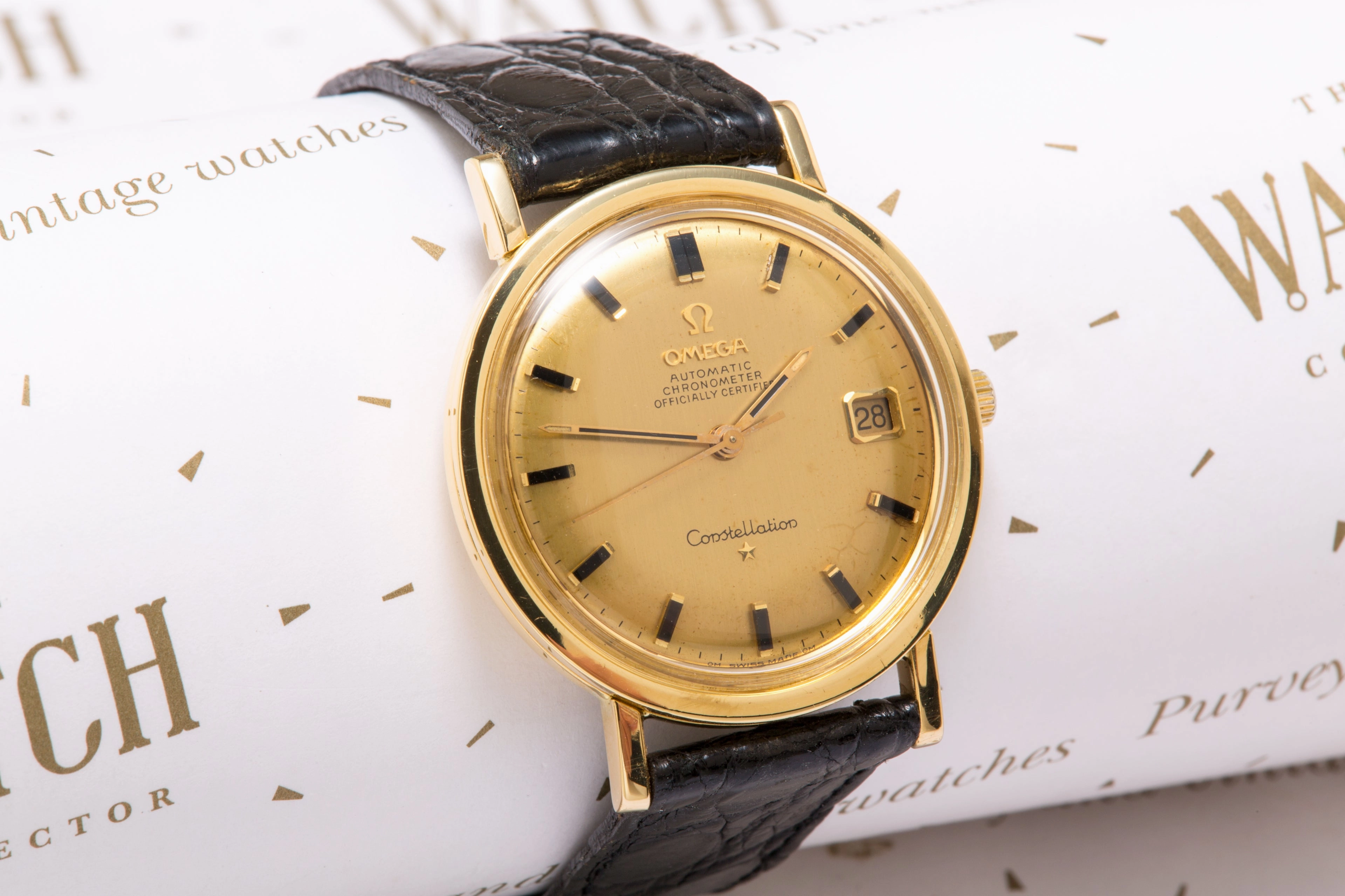 Omega Constellation Deluxe 18ct gold
