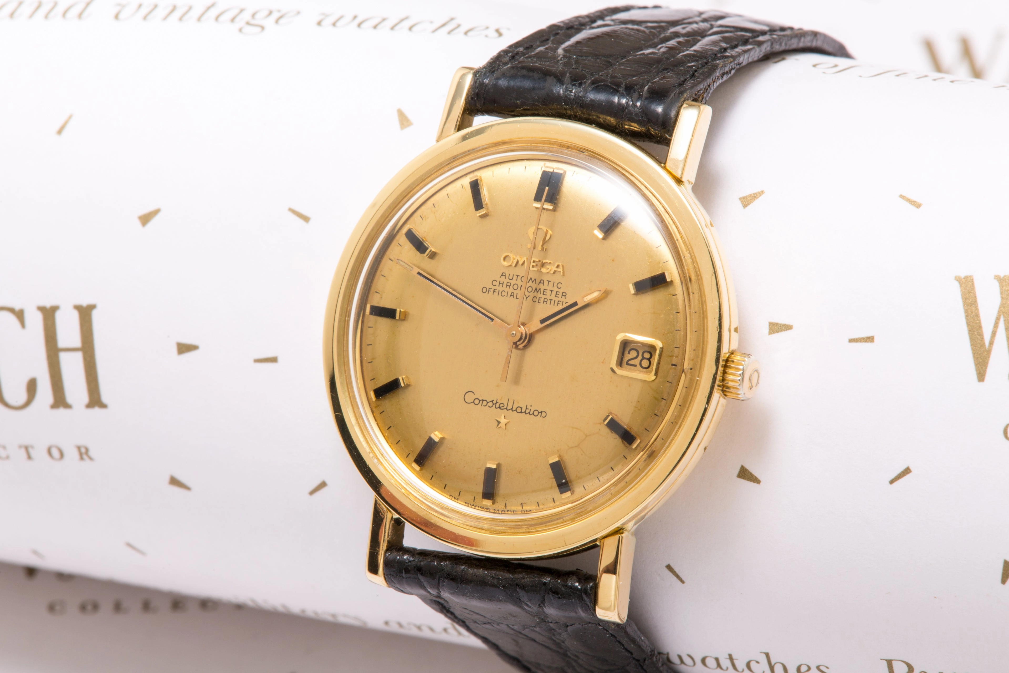 Omega Constellation Deluxe 18ct gold