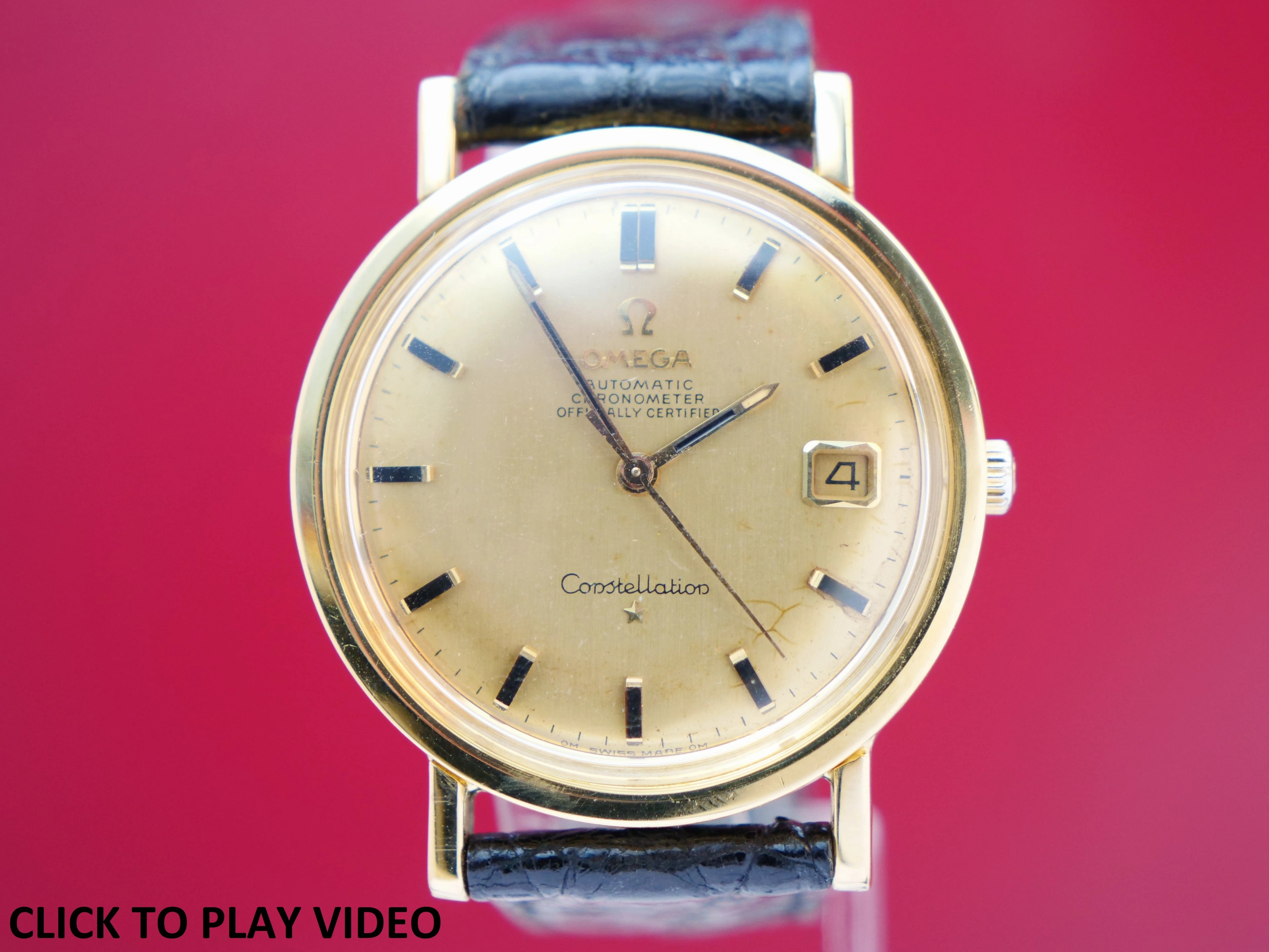 Omega Constellation Deluxe 18ct gold