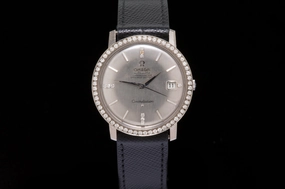 Omega Constellation Diamond Bezel