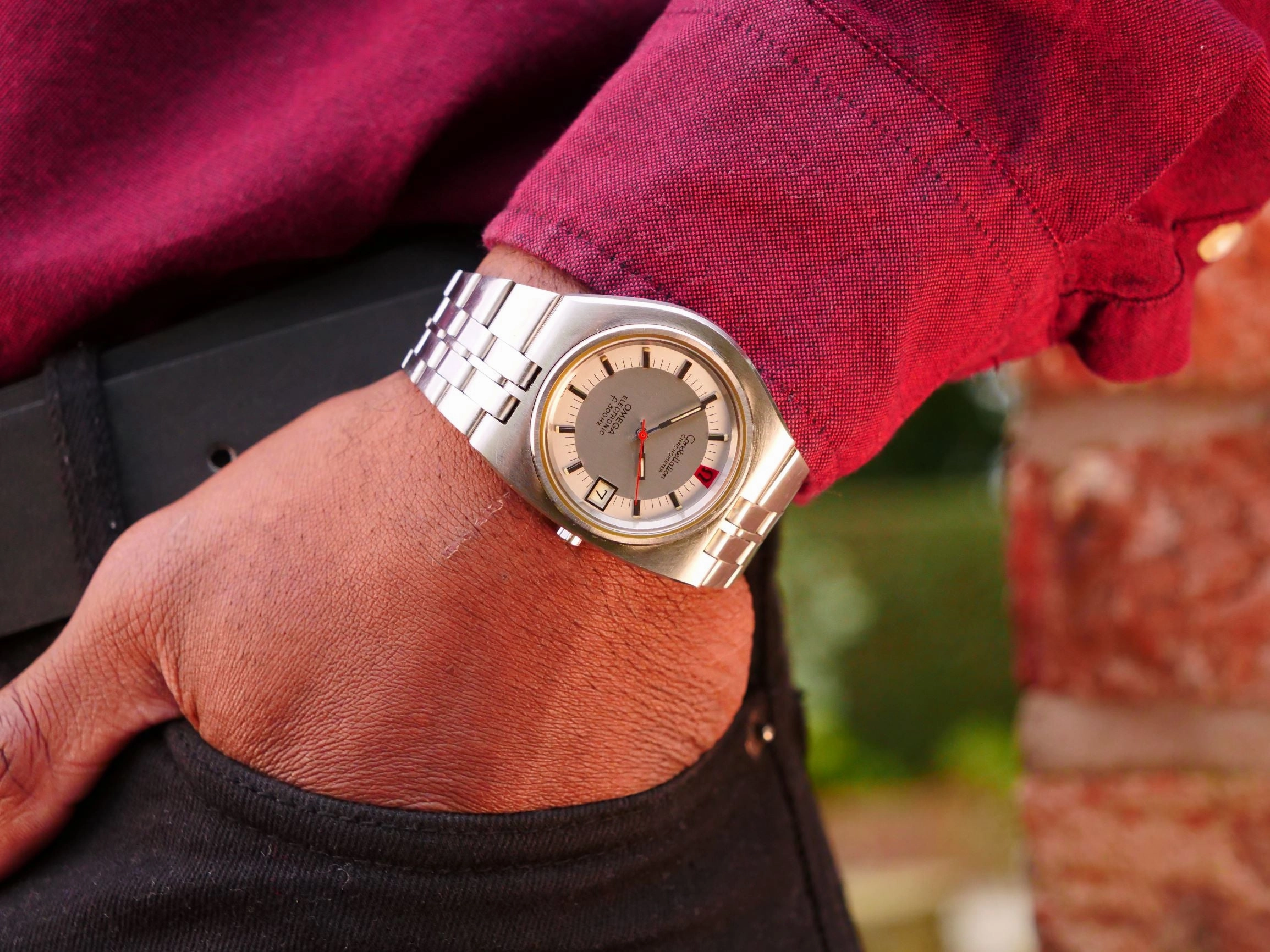 Omega Constellation F300 Rare D Shaped case