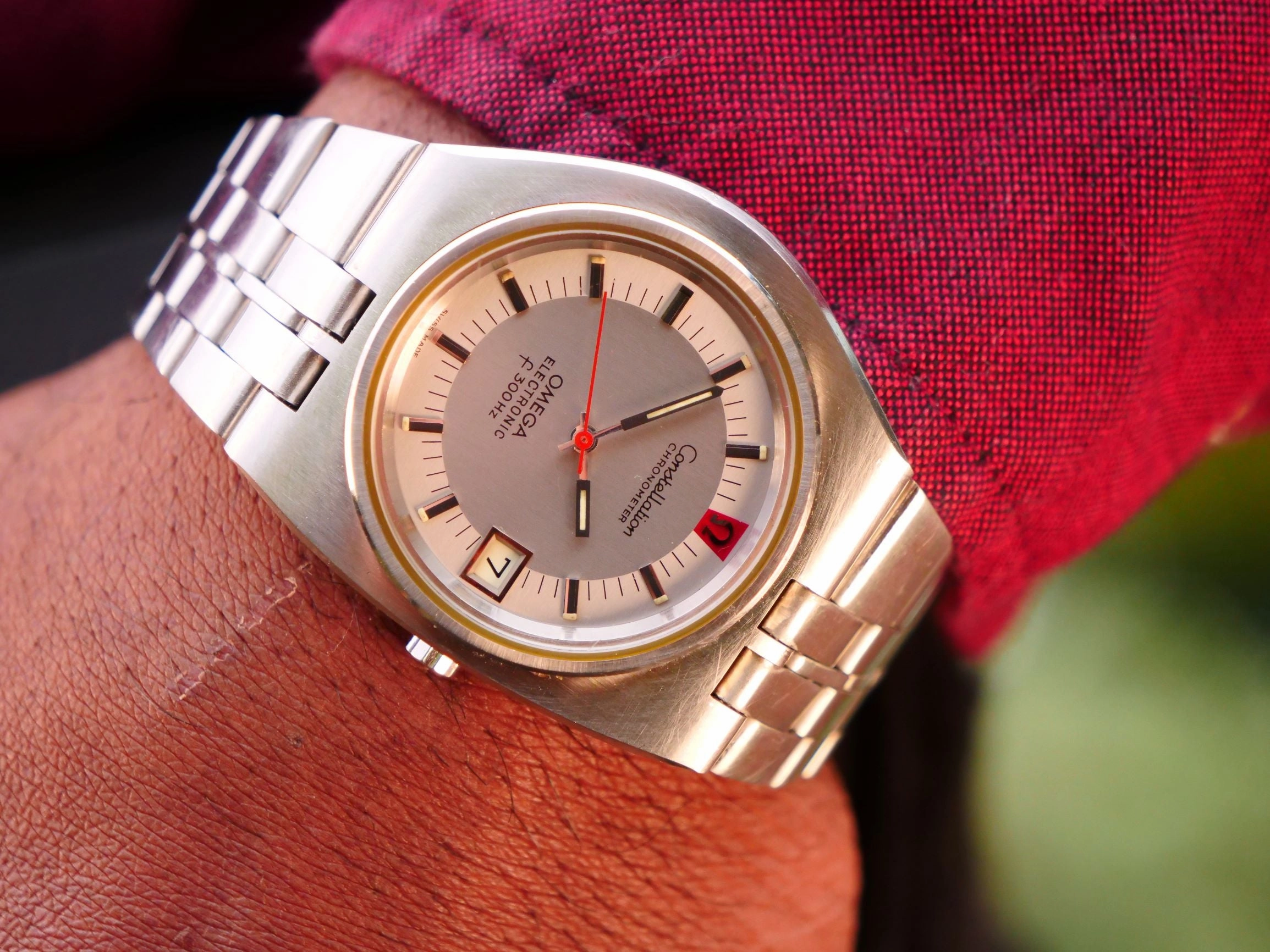 Omega Constellation F300 Rare D Shaped case