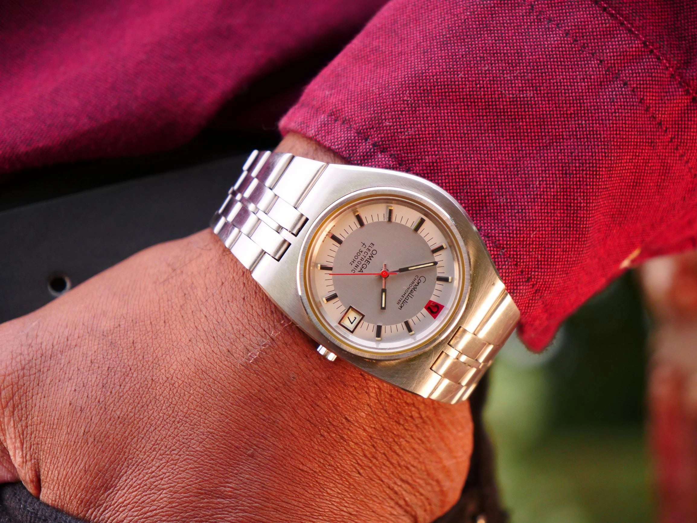 Omega Constellation F300 Rare D Shaped case