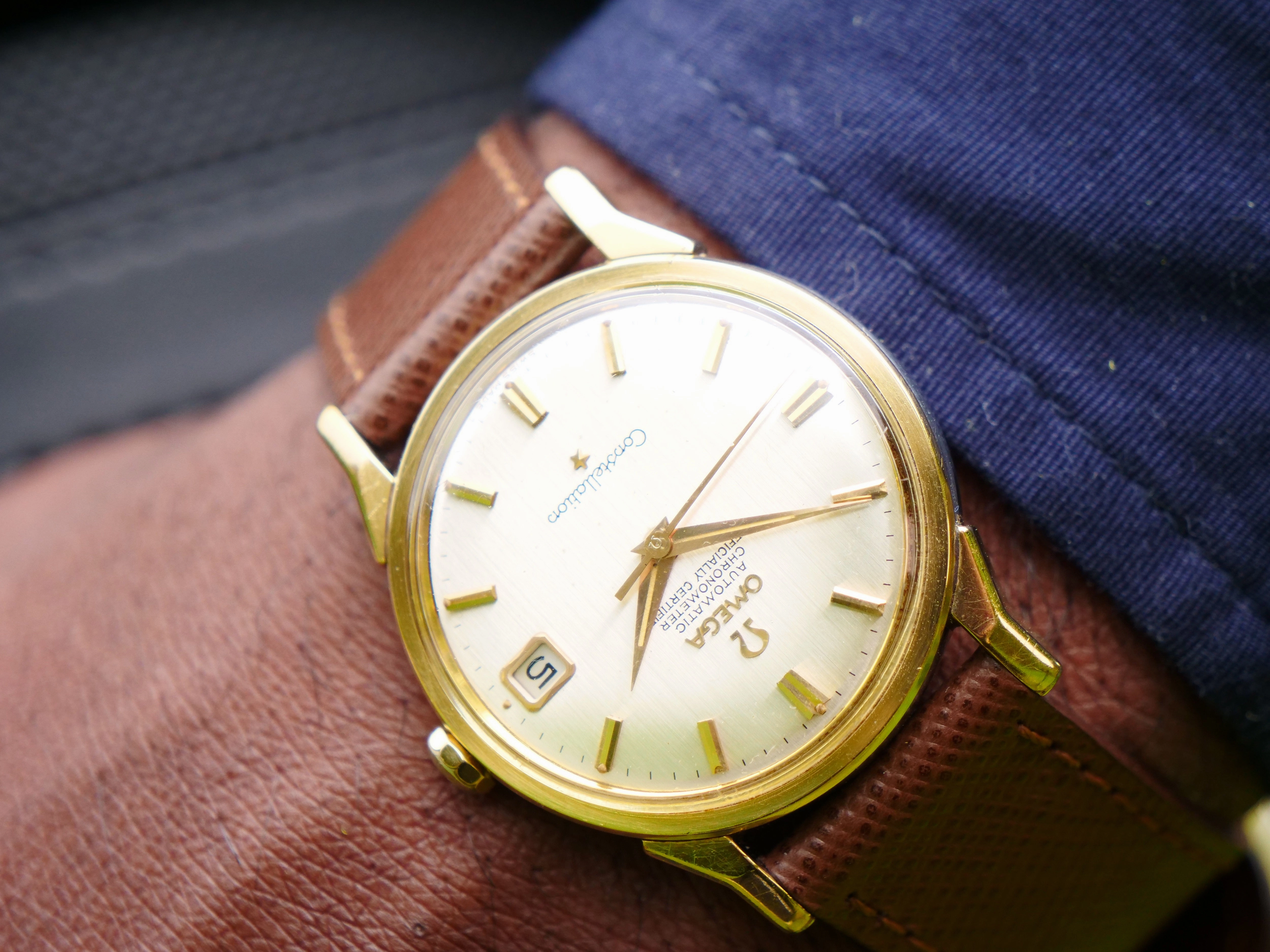 Omega Constellation Gold Cap