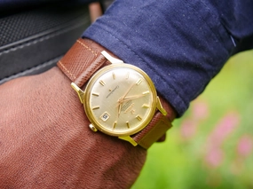 Omega Constellation Gold Cap