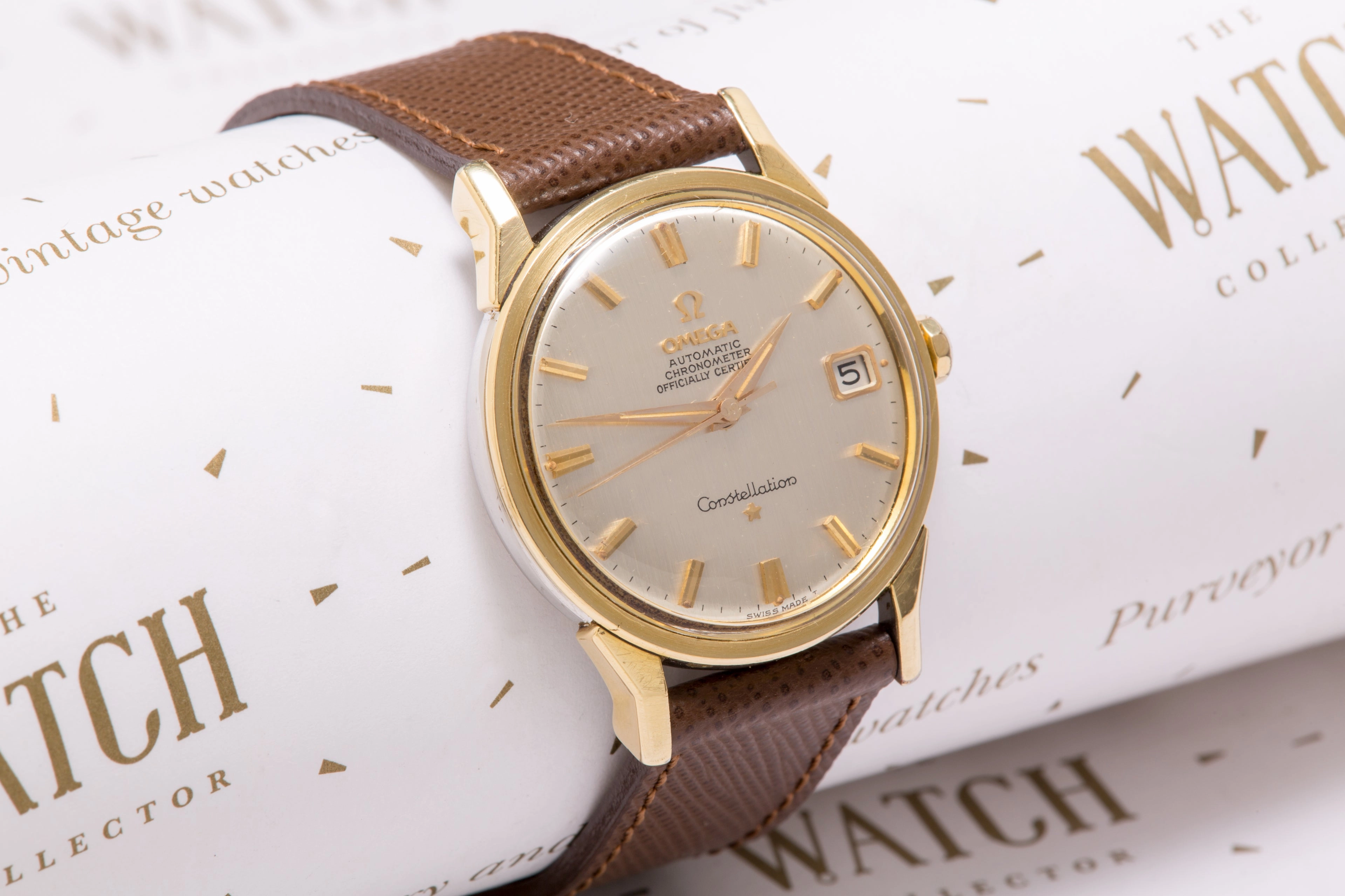 Omega Constellation Gold Cap
