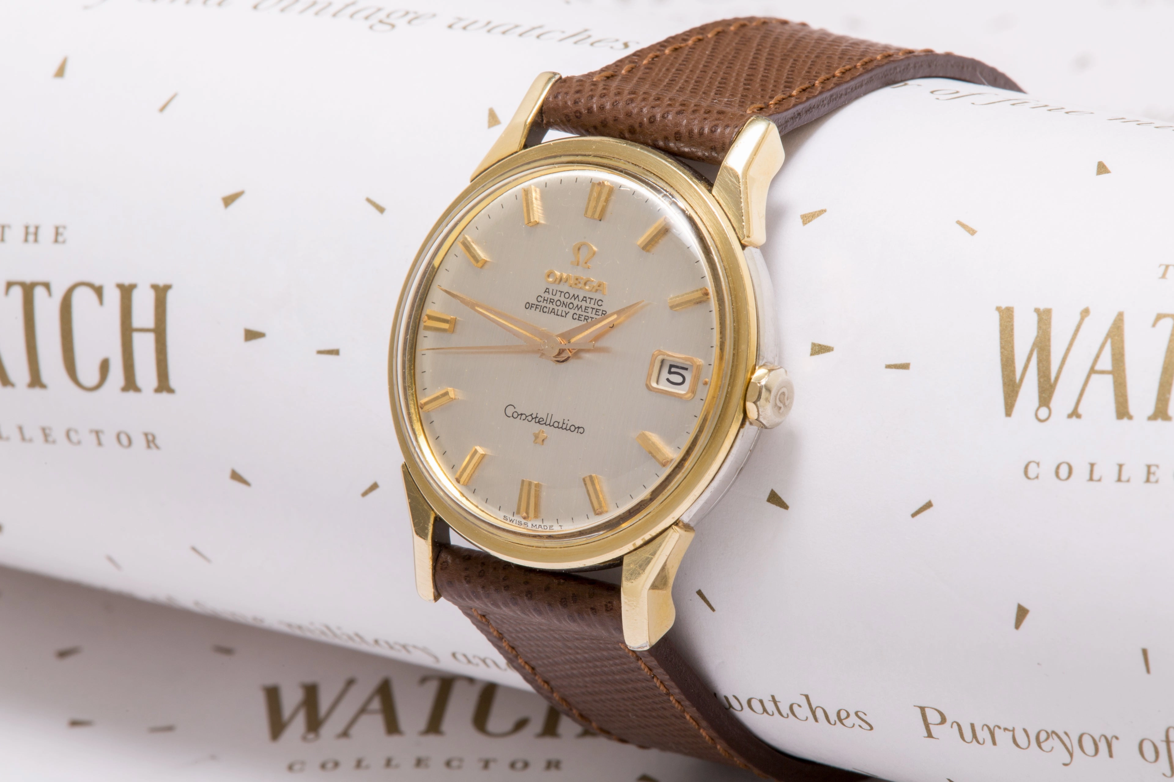 Omega Constellation Gold Cap