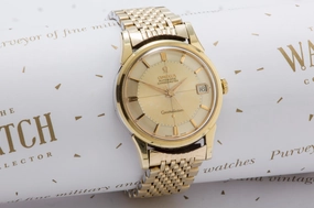 Omega Constellation Gold Cap Sold