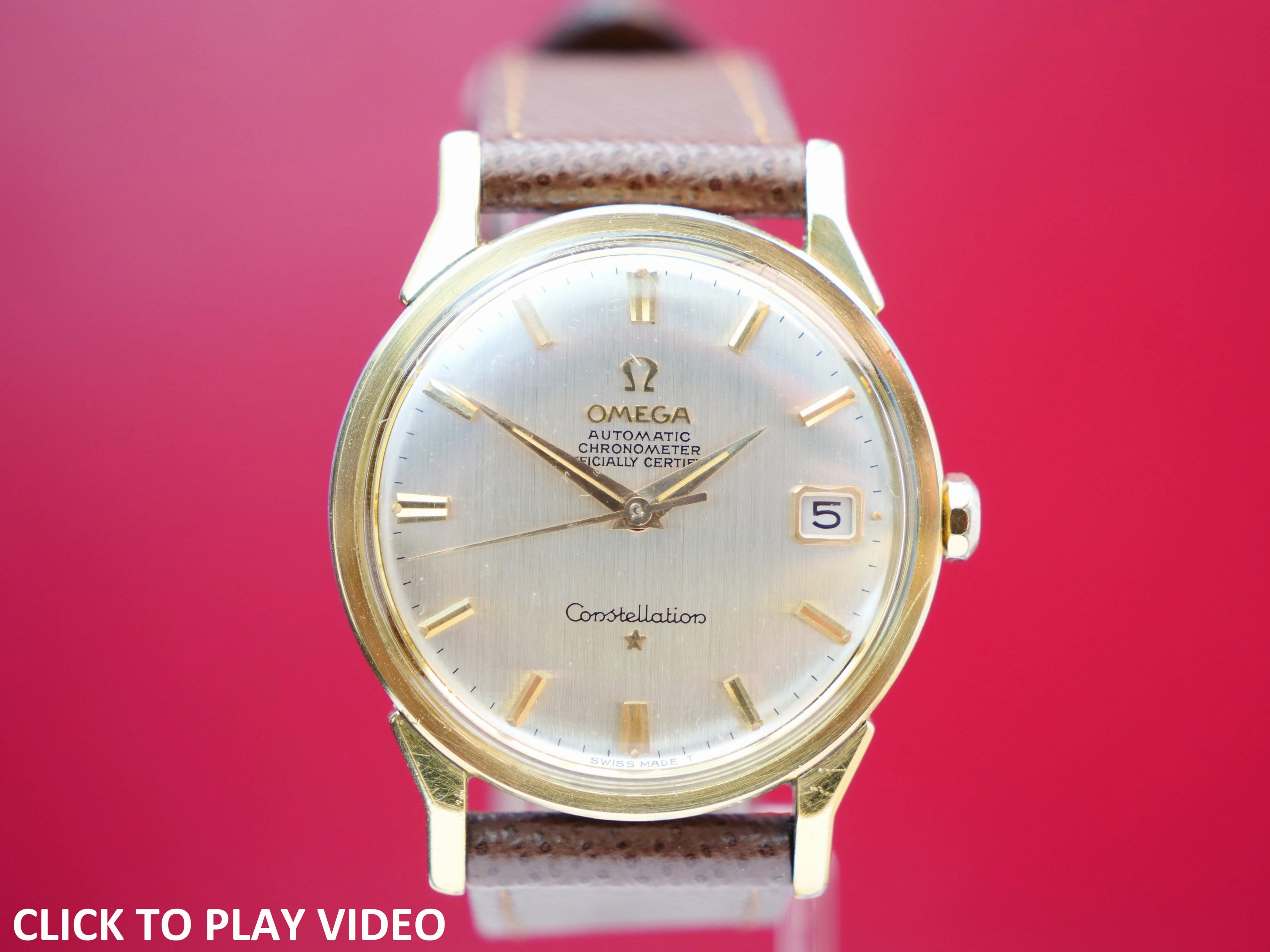 Omega Constellation Gold Cap
