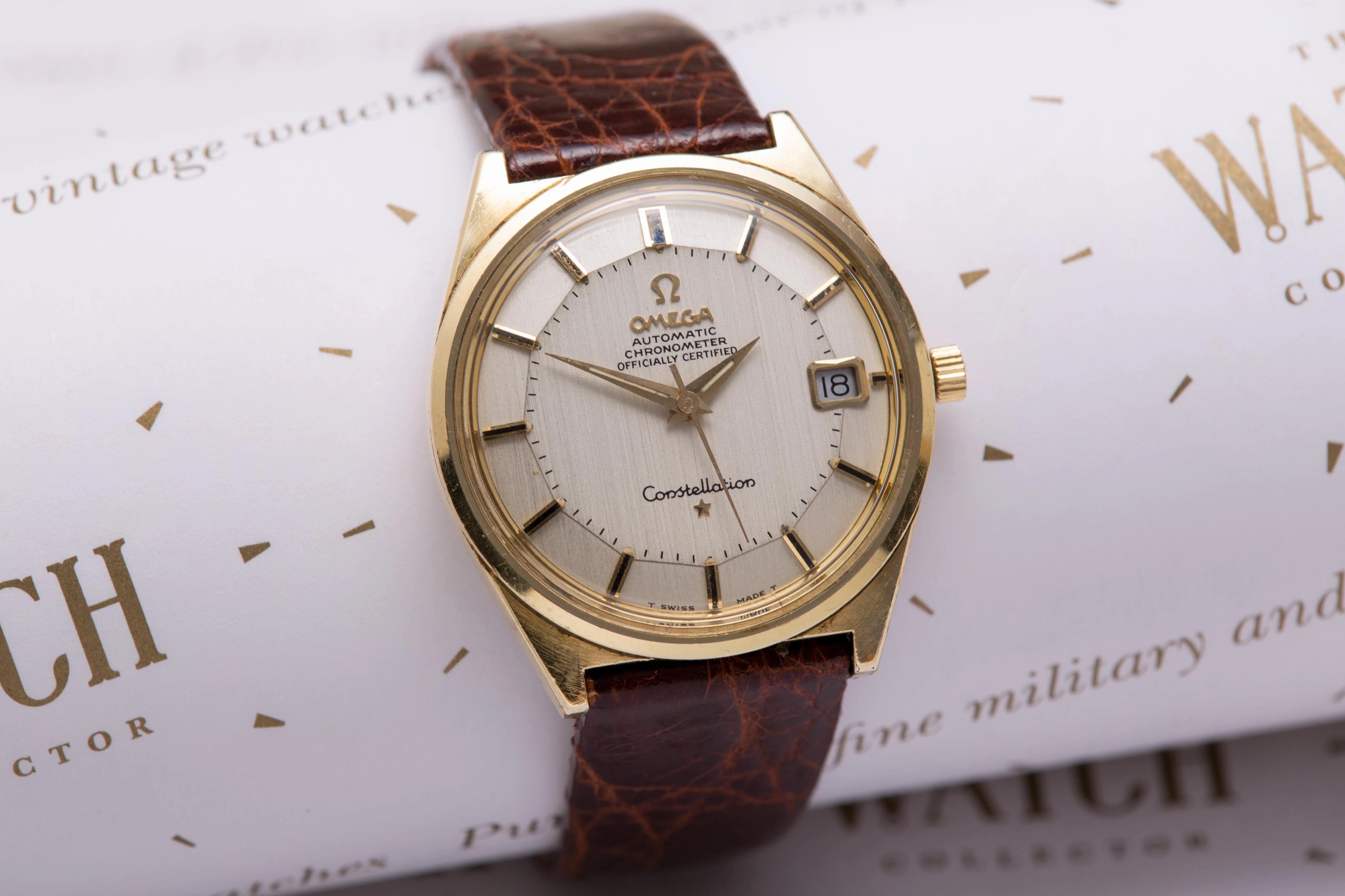 Omega Constellation pie pan SOLD