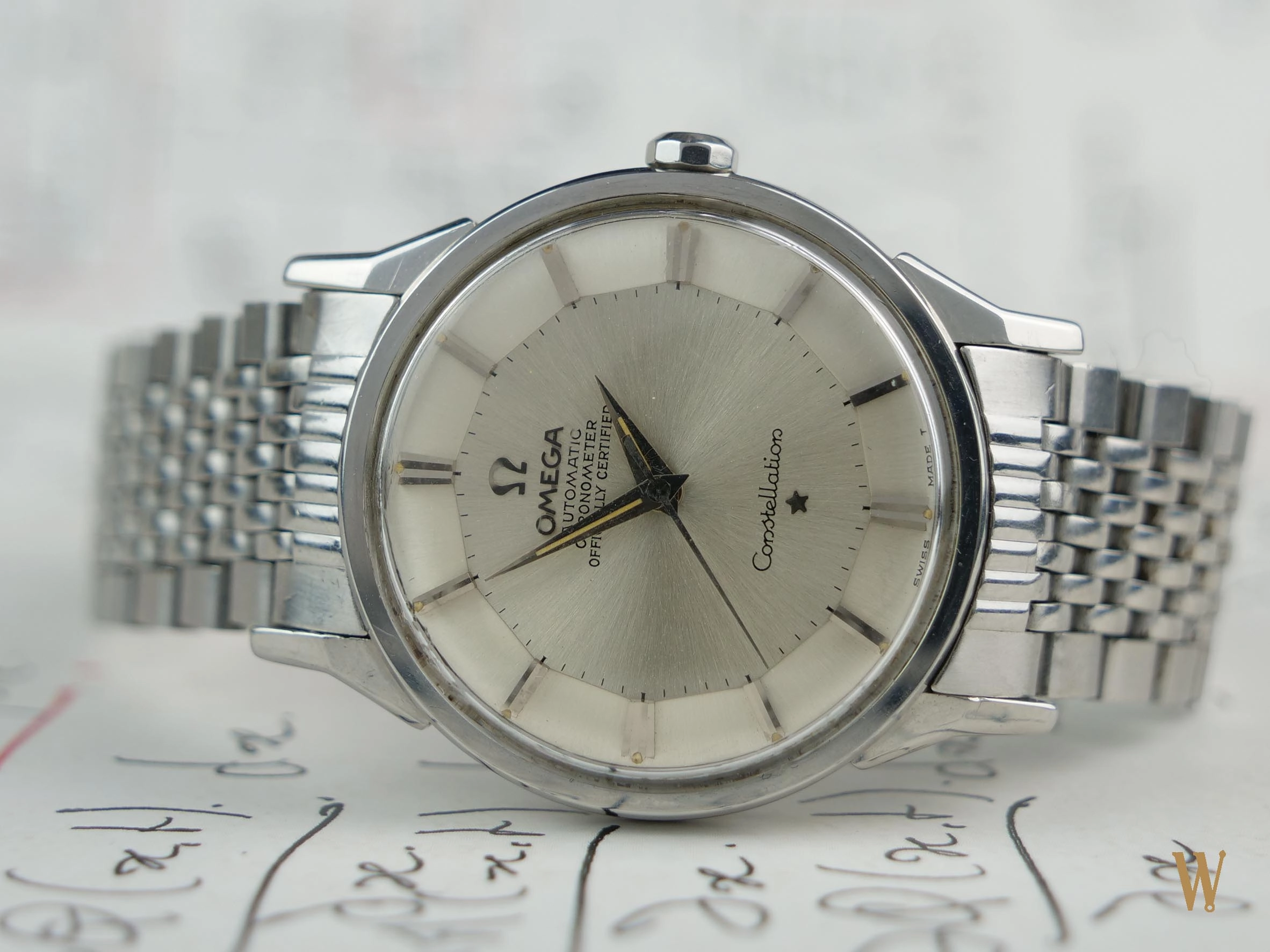 Omega Constellation Pie Pan