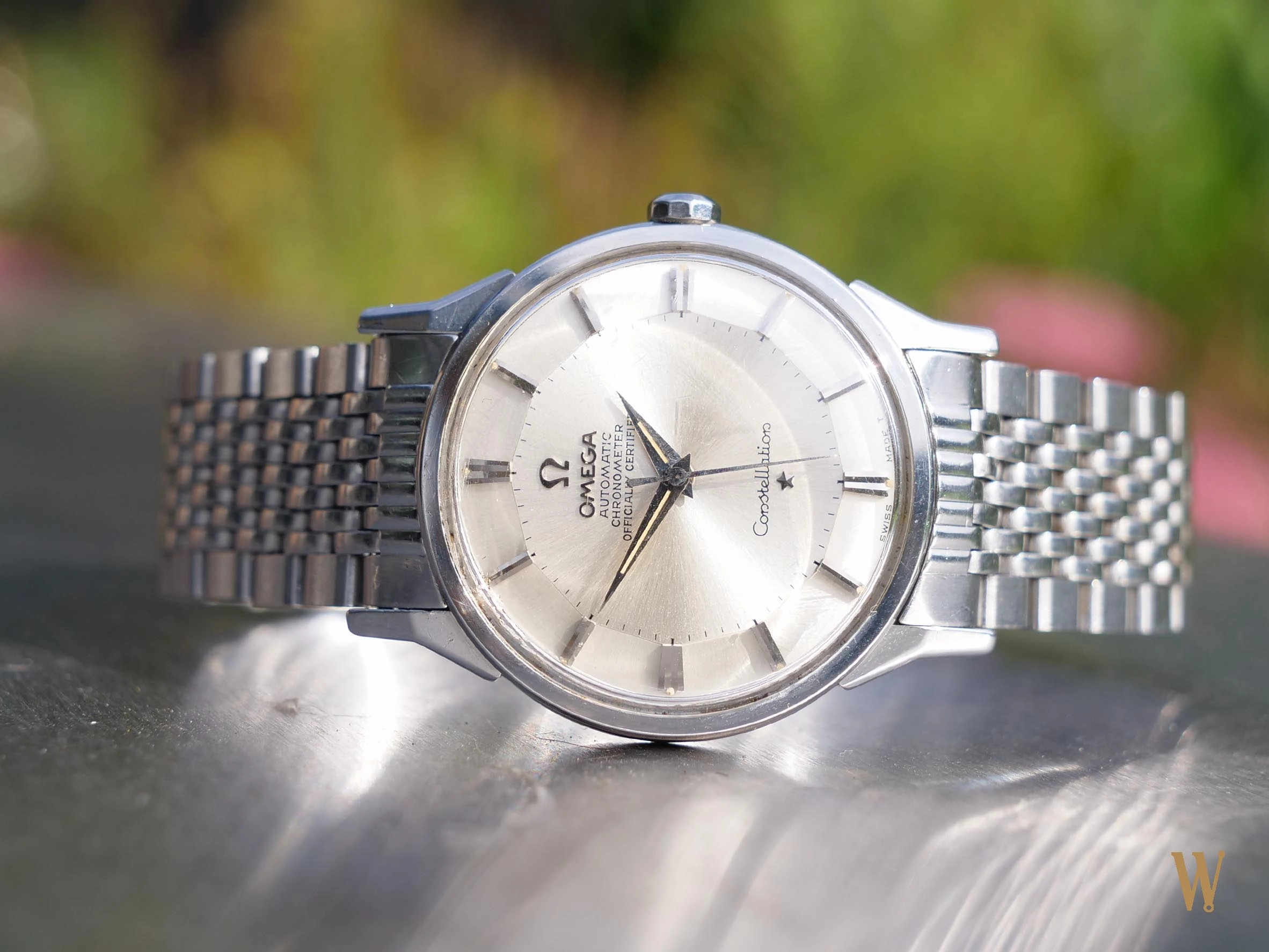 Omega Constellation Pie Pan