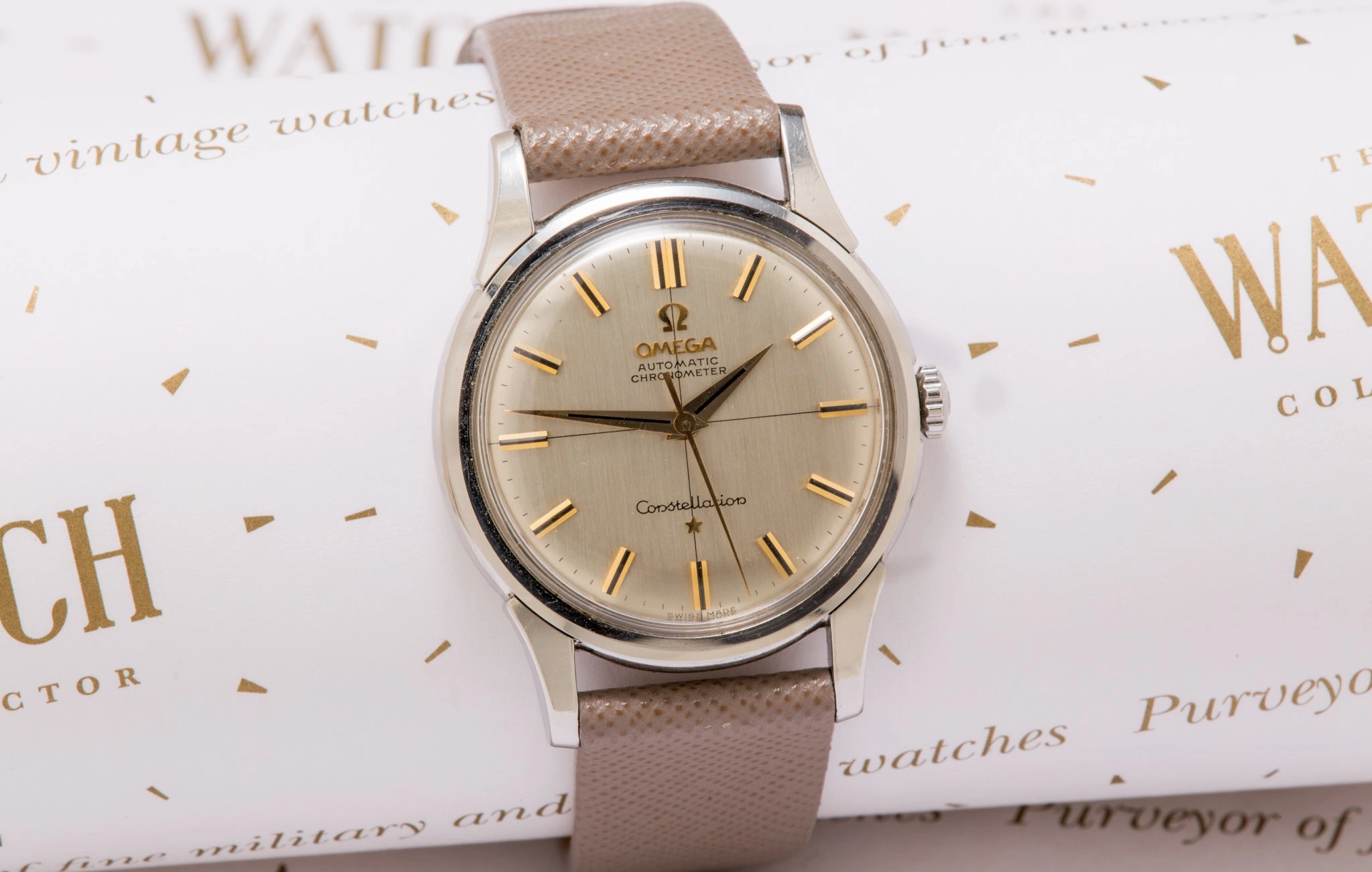 Omega Constellation Stainless steel SOLD