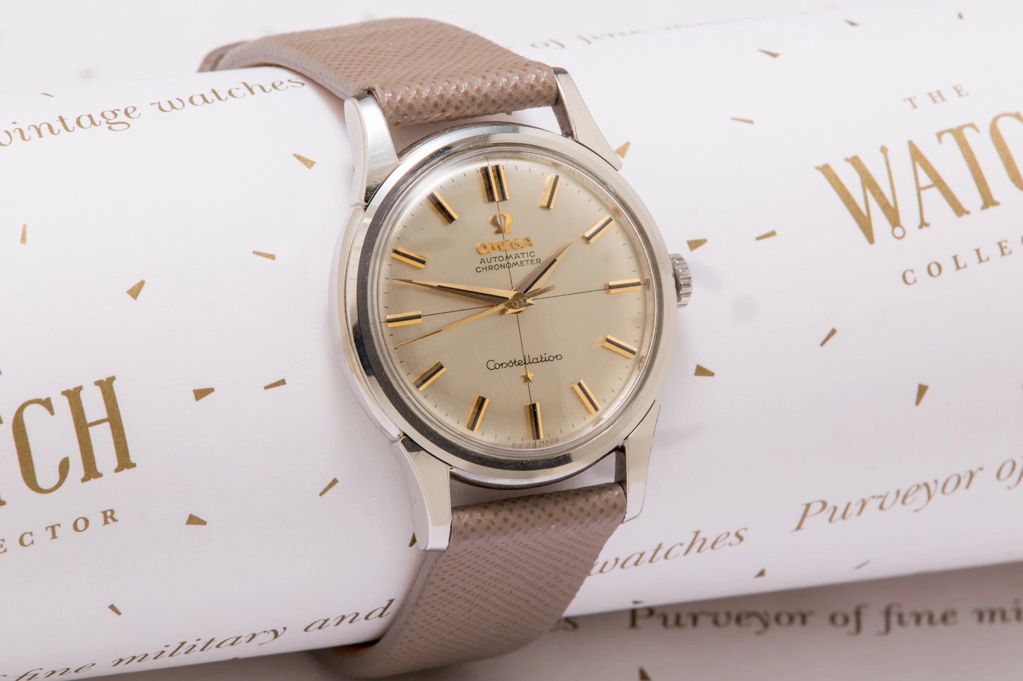 Omega Constellation Stainless steel SOLD