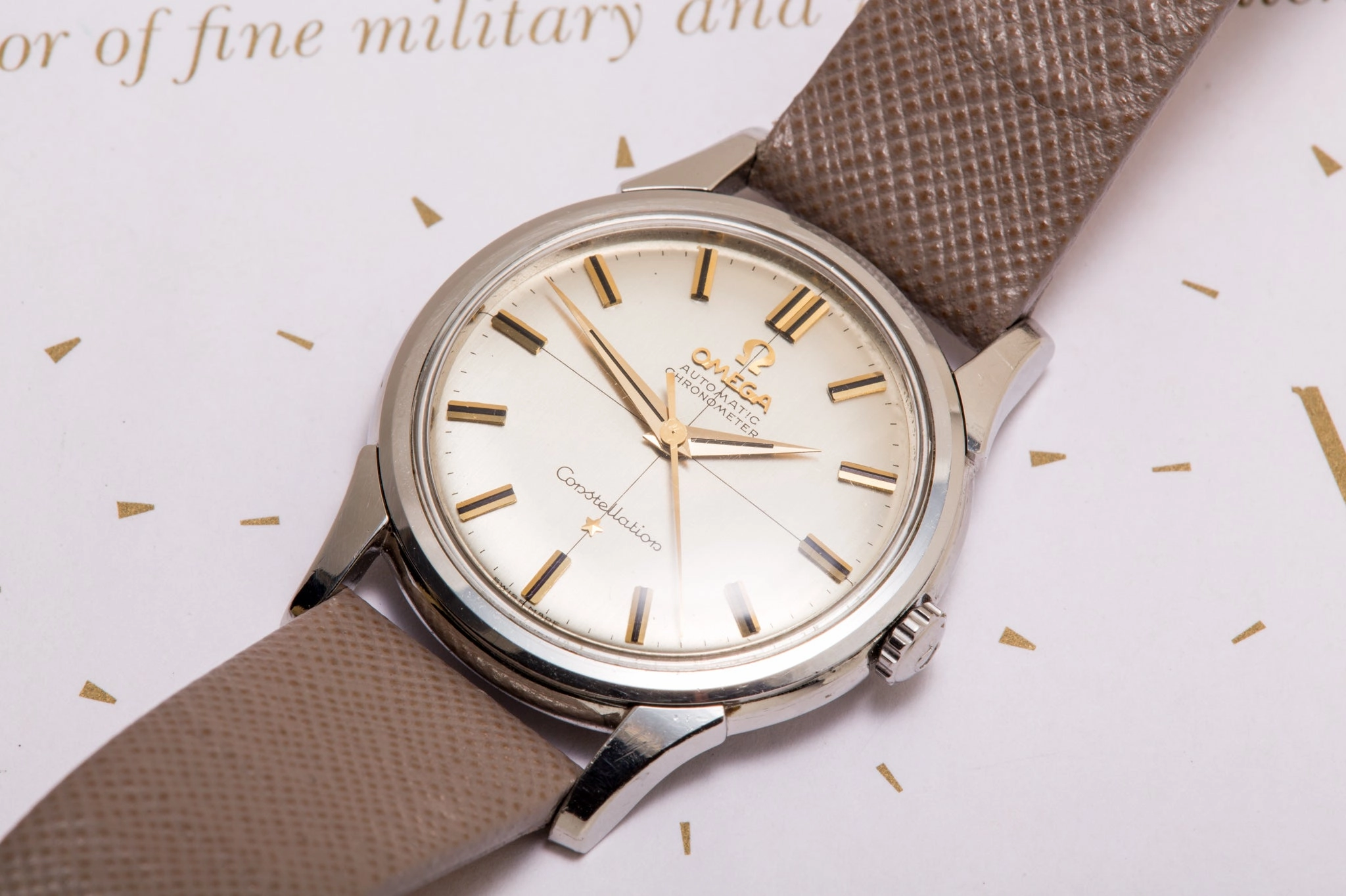 Omega Constellation Stainless steel SOLD