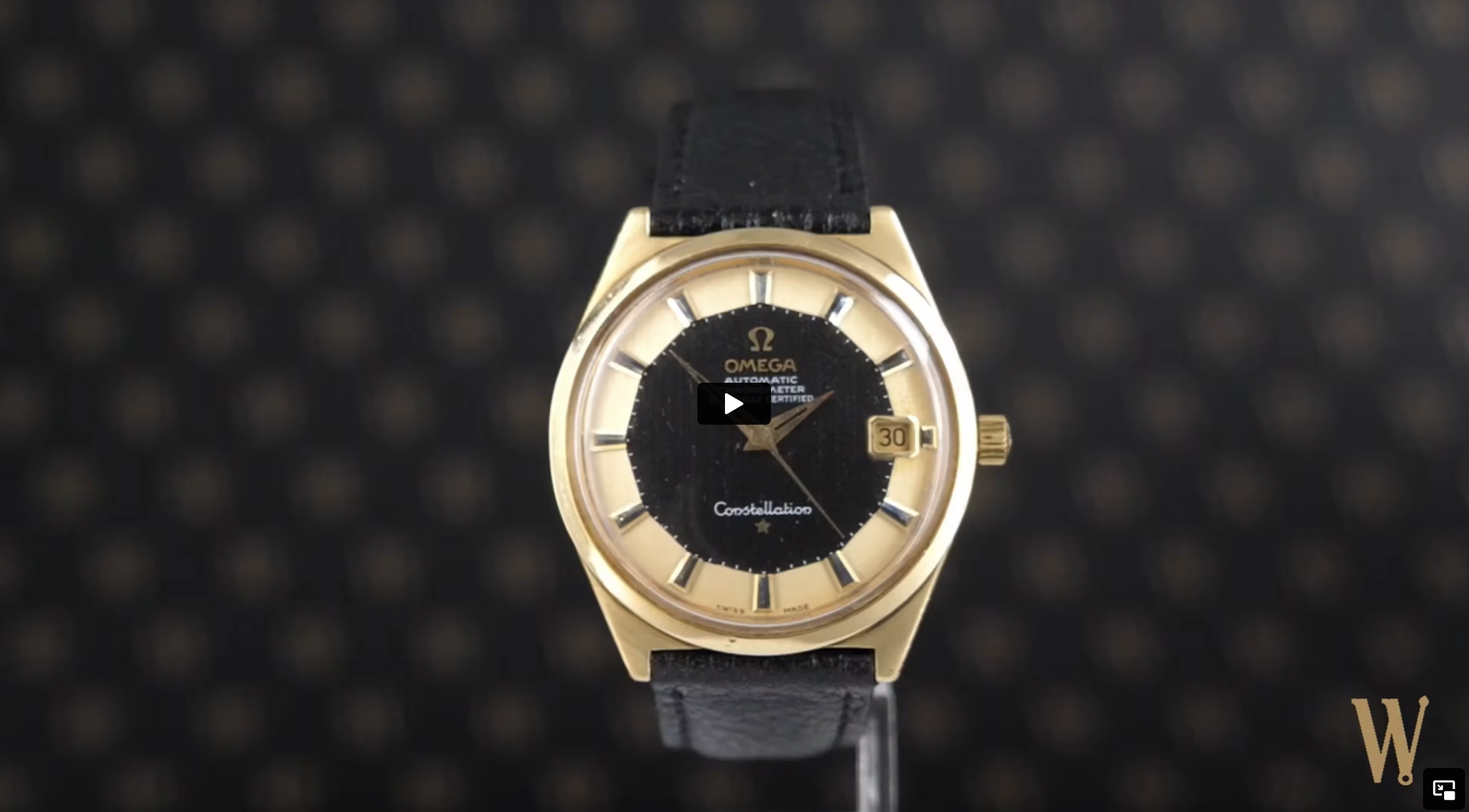 Omega Constellation Tuxedo 18ct Gold