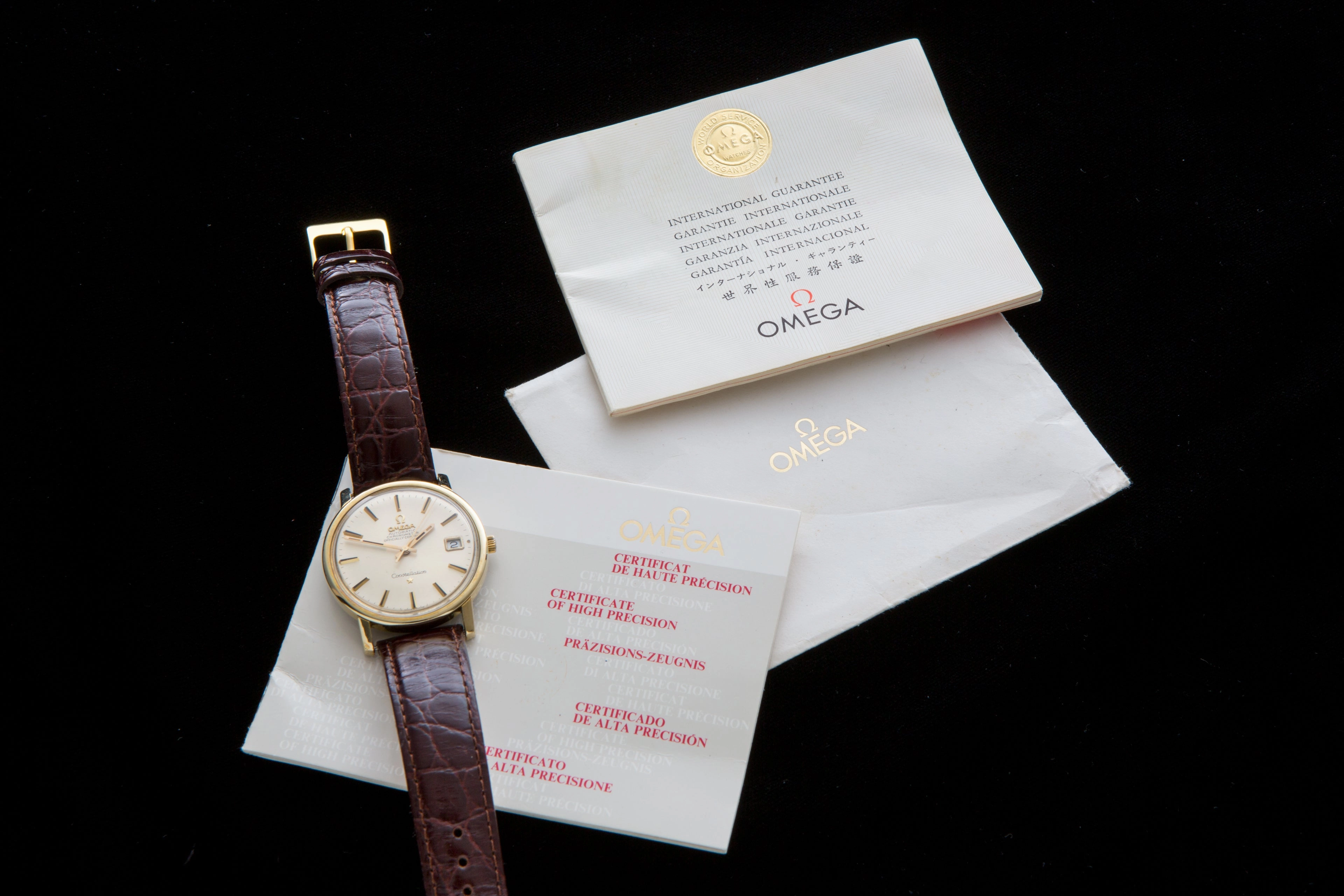 Omega Constellation with original papers - SOLD