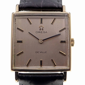 Omega De Ville 1115071, 9k Gold 1977 Men's Vintage Watch