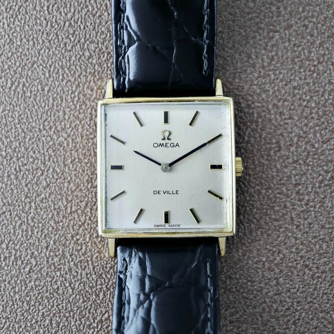 Omega De Ville 1115071, 9k Gold 1977 Men's Vintage Watch