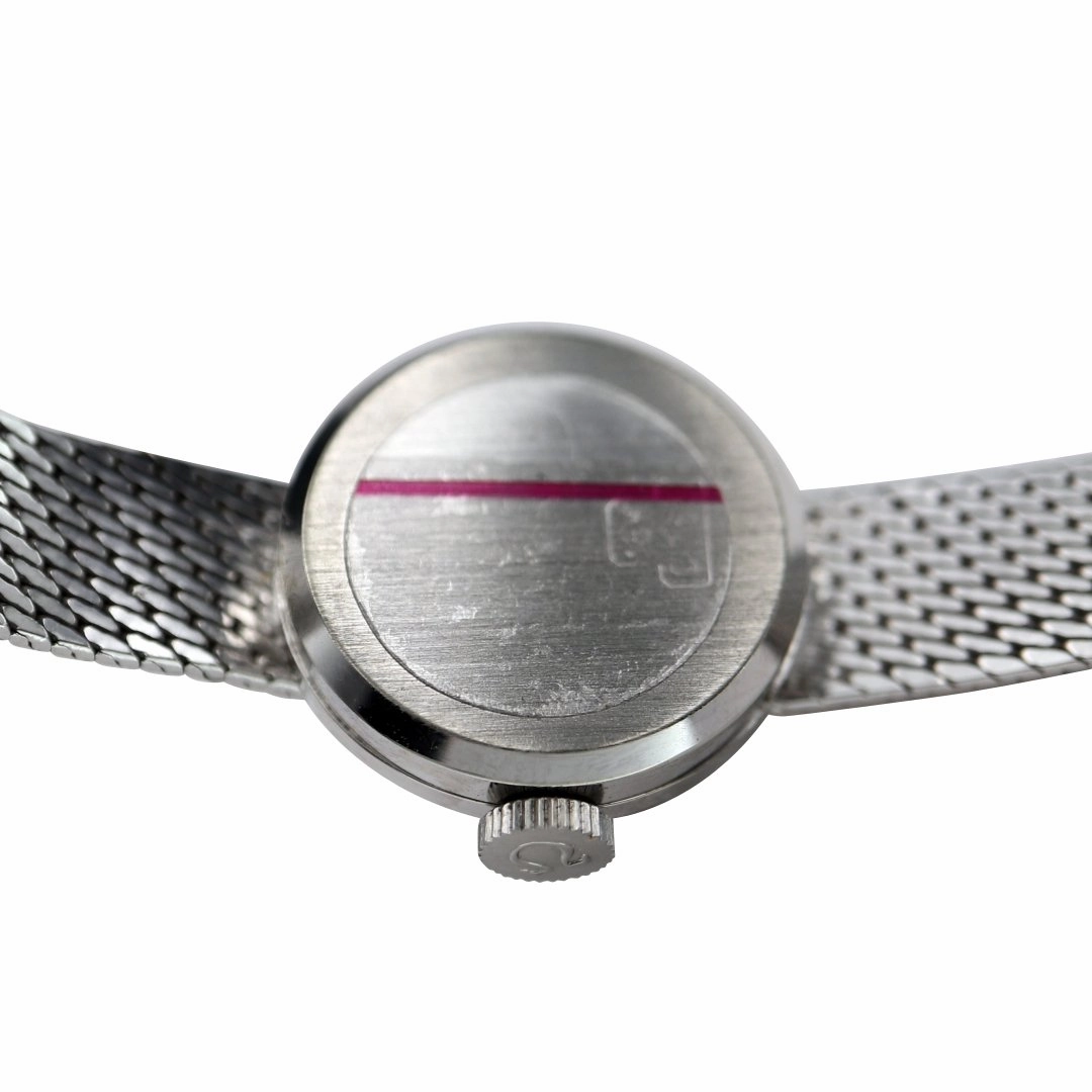 Omega De Ville 18k White Gold Ladies Vintage Watch