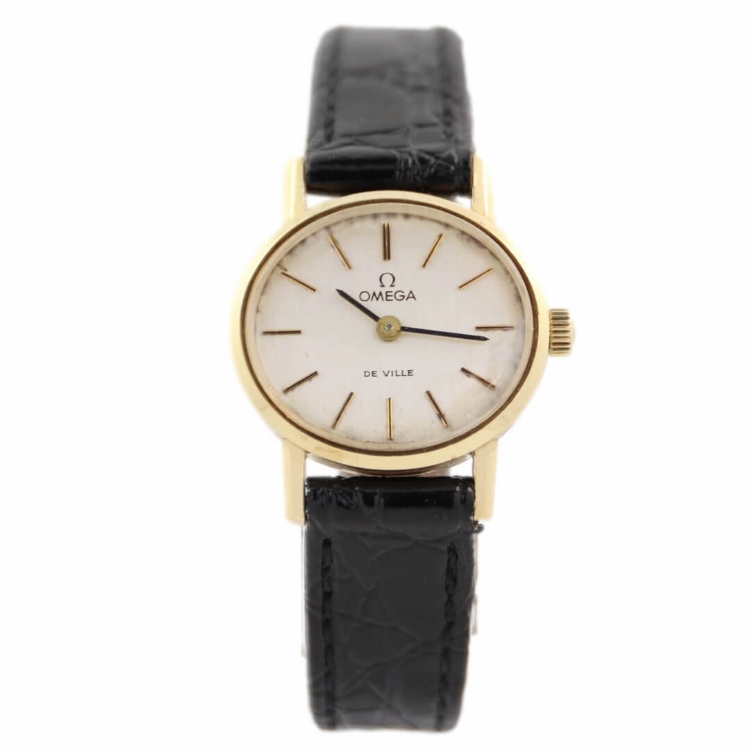 Omega De Ville 5110542 18k Gold, 1978 Ladies Vintage Watch