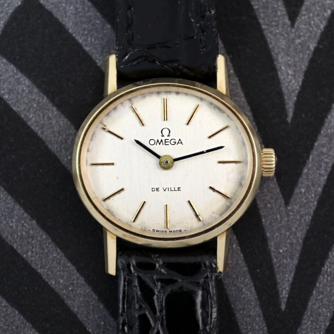 Omega De Ville 5110542 18k Gold, 1978 Ladies Vintage Watch