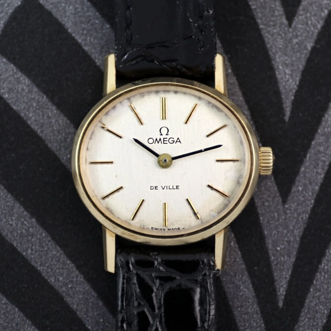 Omega De Ville 5110542 18k Gold, 1978 Ladies Vintage Watch