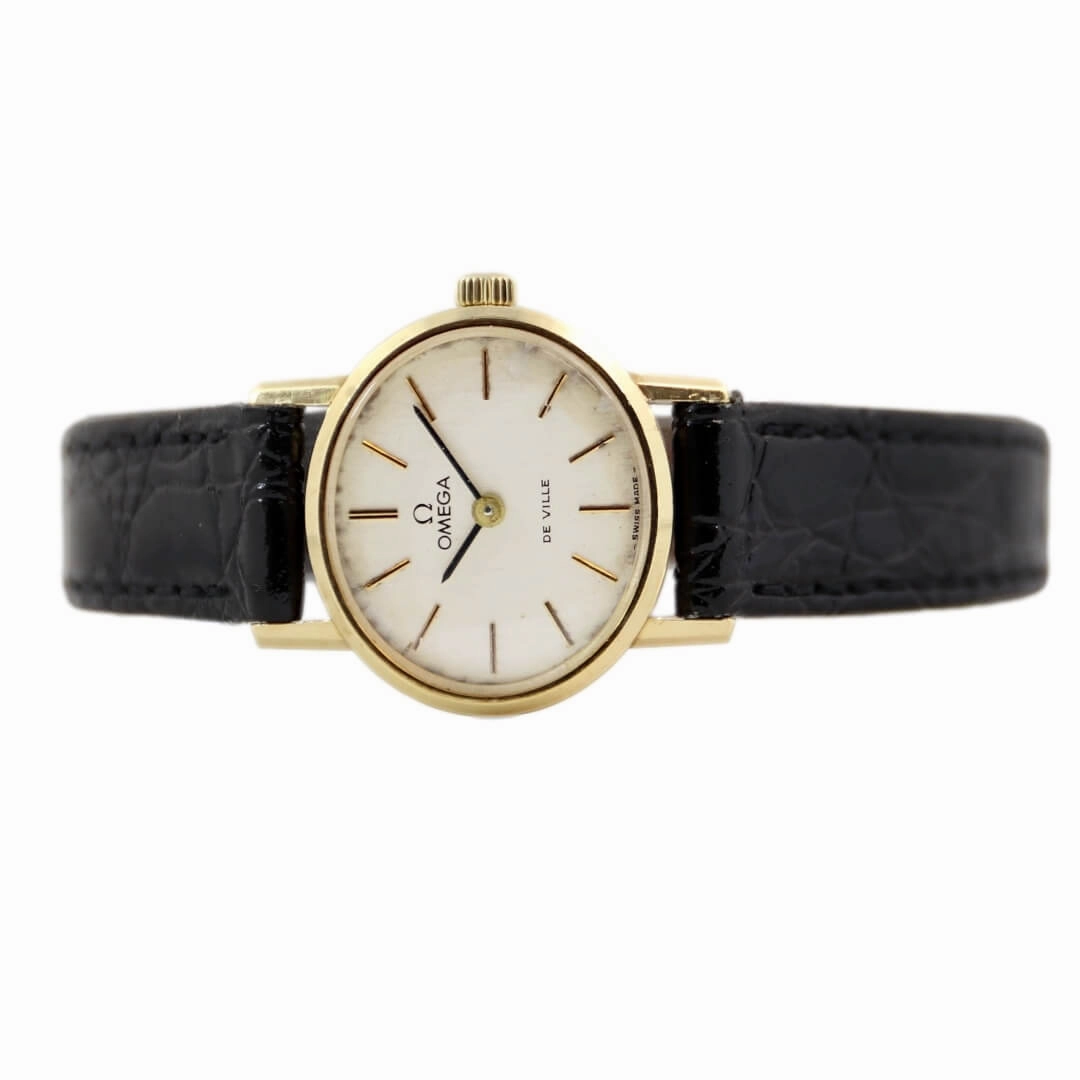Omega De Ville 5110542 18k Gold, 1978 Ladies Vintage Watch
