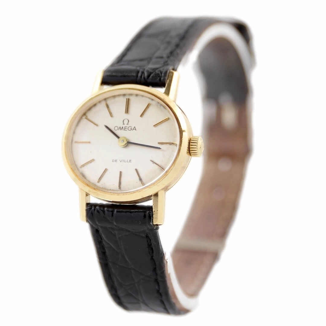 Omega De Ville 5110542 18k Gold, 1978 Ladies Vintage Watch