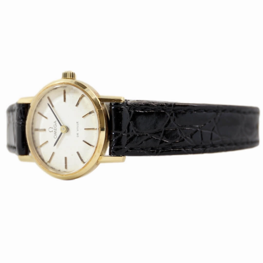Omega De Ville 5110542 18k Gold, 1978 Ladies Vintage Watch