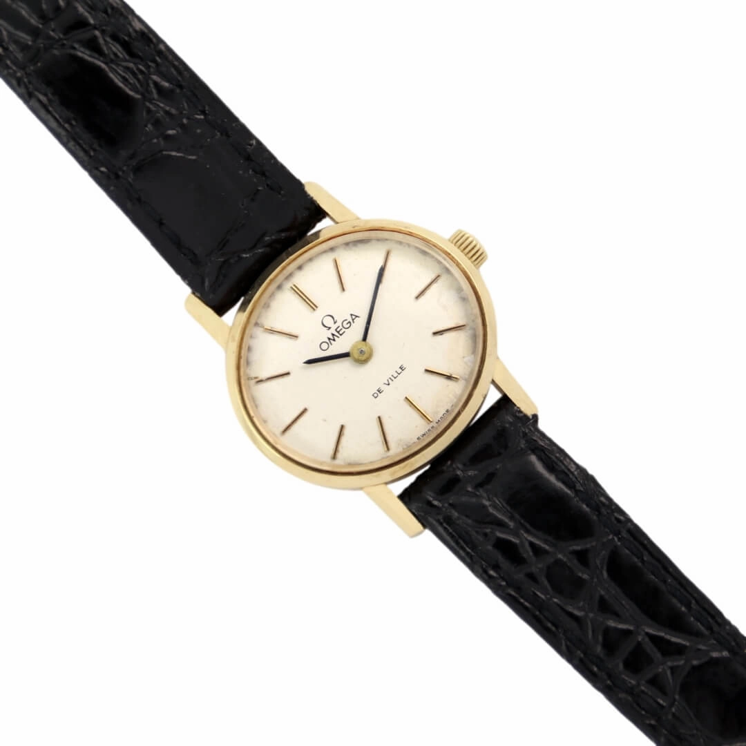 Omega De Ville 5110542 18k Gold, 1978 Ladies Vintage Watch