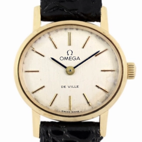 Omega De Ville 5110542 18k Gold, 1978 Ladies Vintage Watch