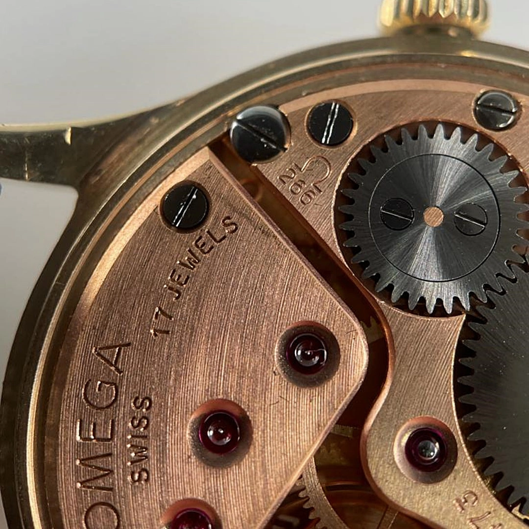 Omega Dennison 9k Gold Vintage Dress Watch, 1952