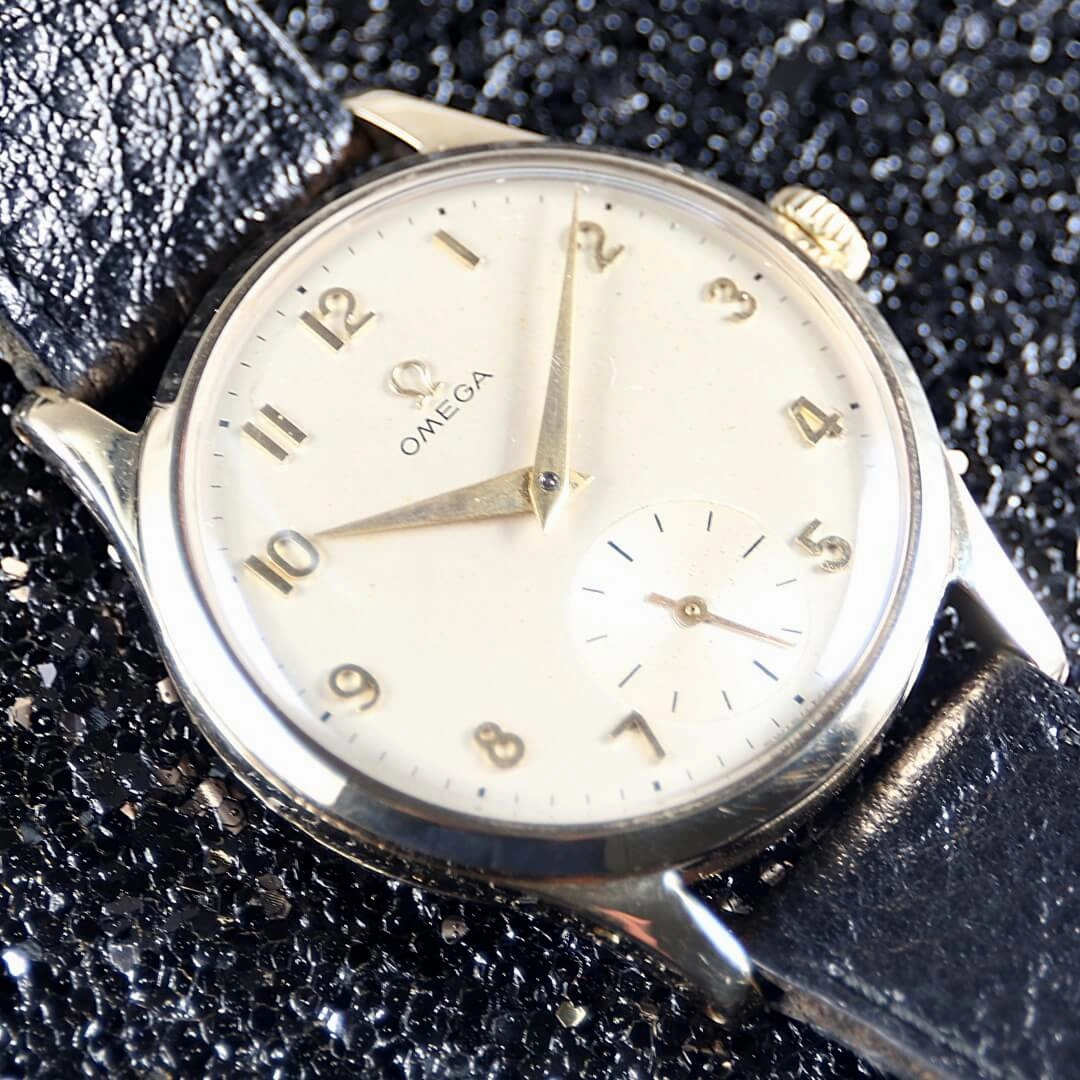 Omega Dennison 9k Gold Vintage Dress Watch, 1952