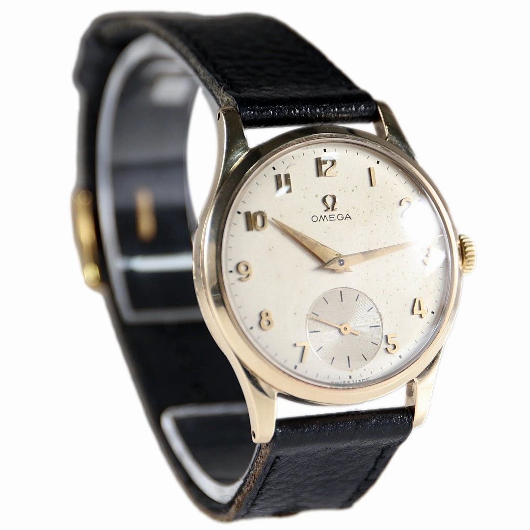 Omega Dennison 9k Gold Vintage Dress Watch, 1952