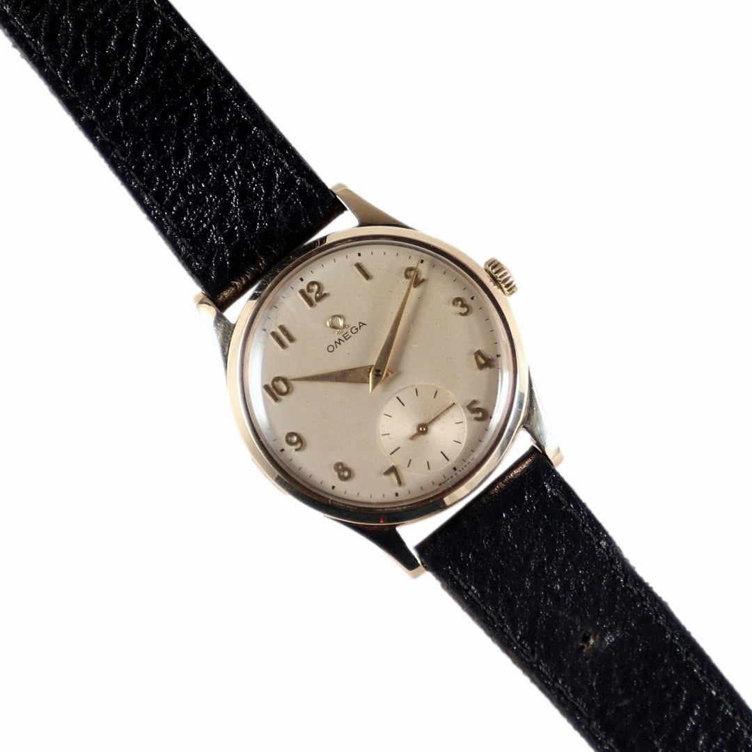 Omega Dennison 9k Gold Vintage Dress Watch, 1952