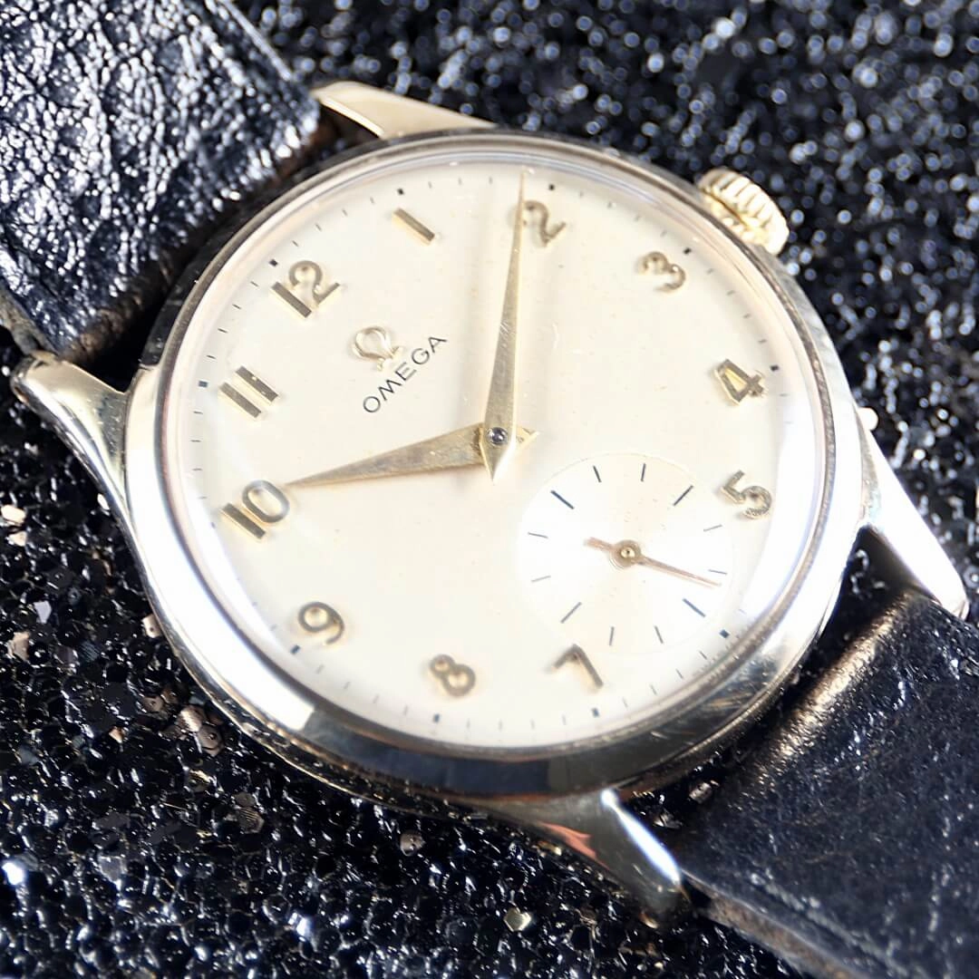 Omega Dennison 9k Gold Vintage Dress Watch, 1952