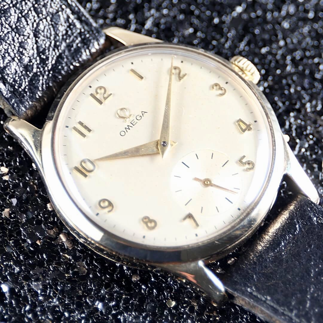 Omega Dennison 9k Gold Vintage Dress Watch, 1952
