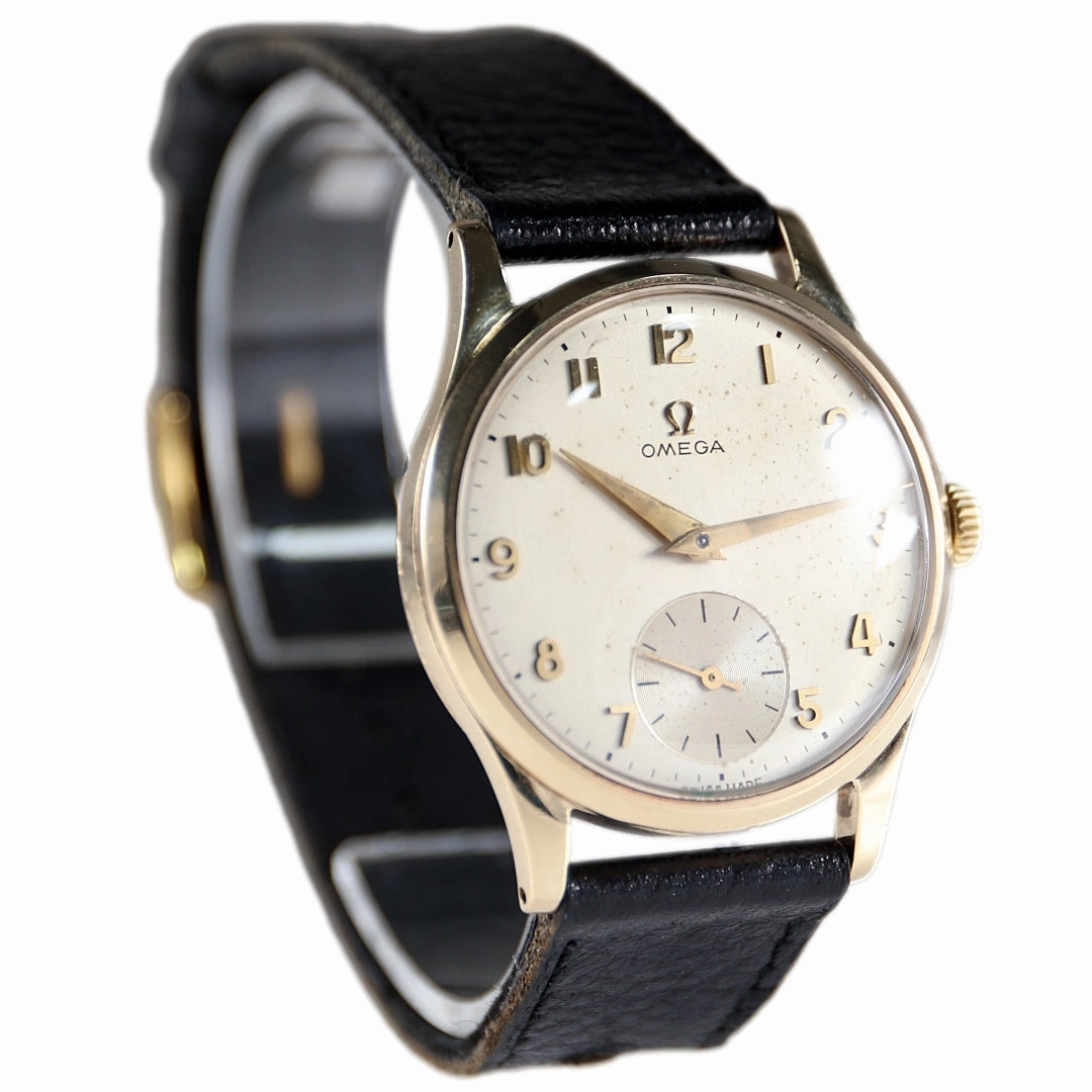 Omega Dennison 9k Gold Vintage Dress Watch, 1952