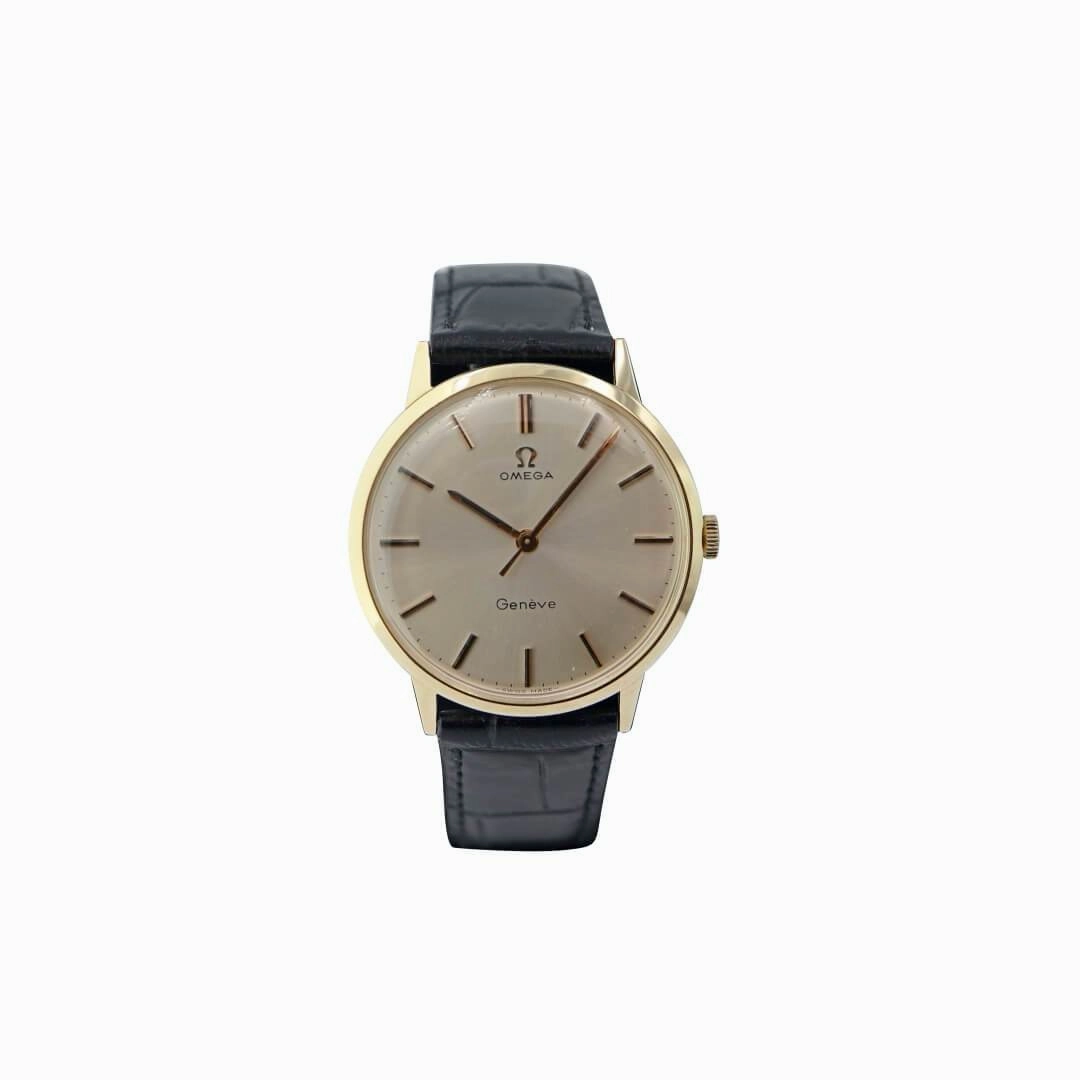 Omega Geneve 131.041 14k Gold, 1973 Men's Vintage Watch
