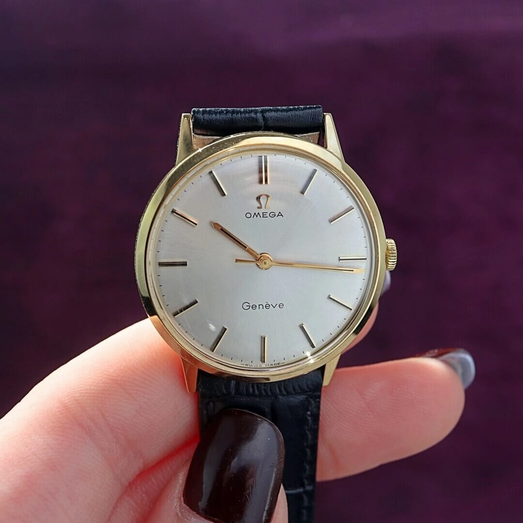 Omega Geneve 131.041 14k Gold, 1973 Men's Vintage Watch