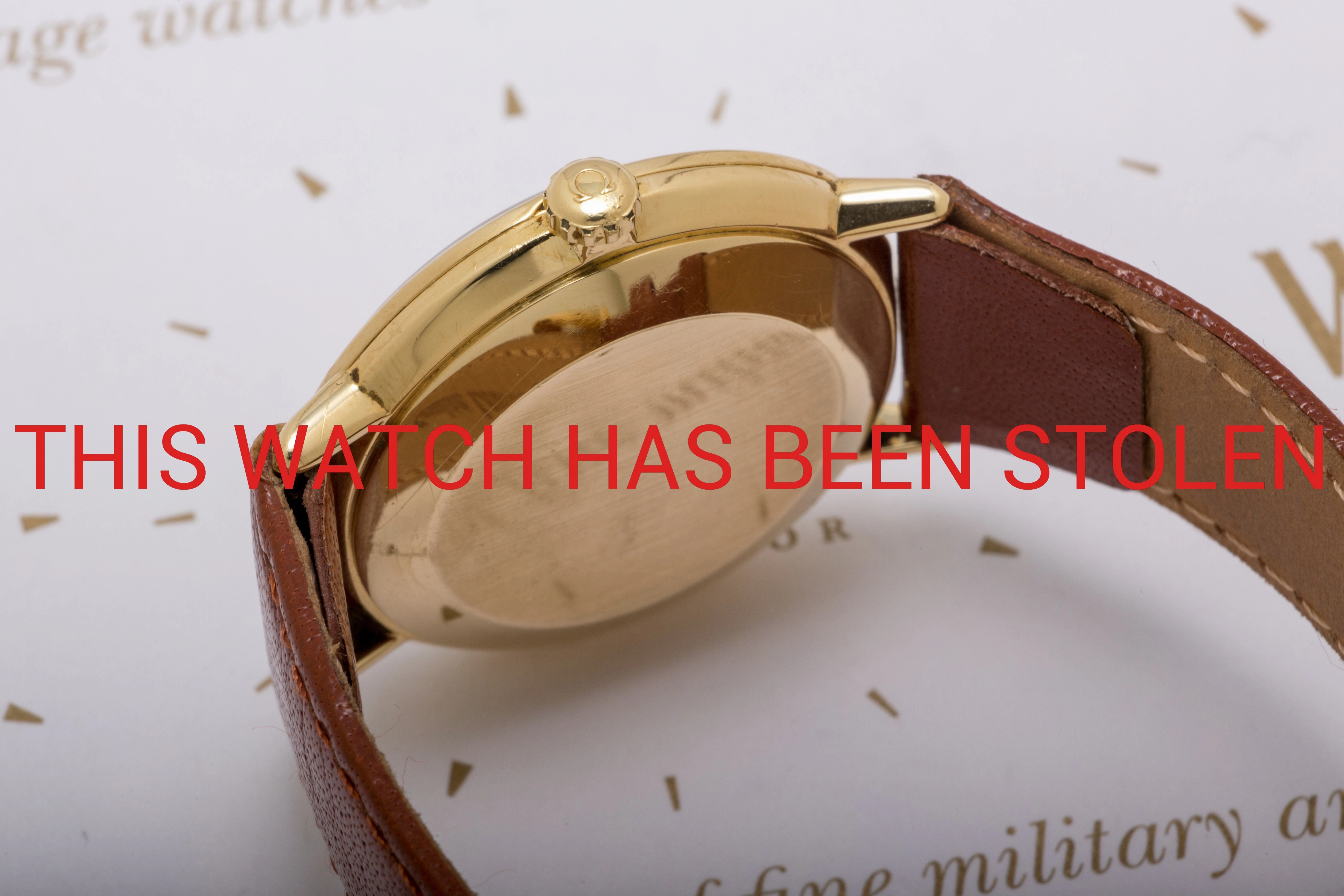 Omega Geneve 18ct Gold automatic
