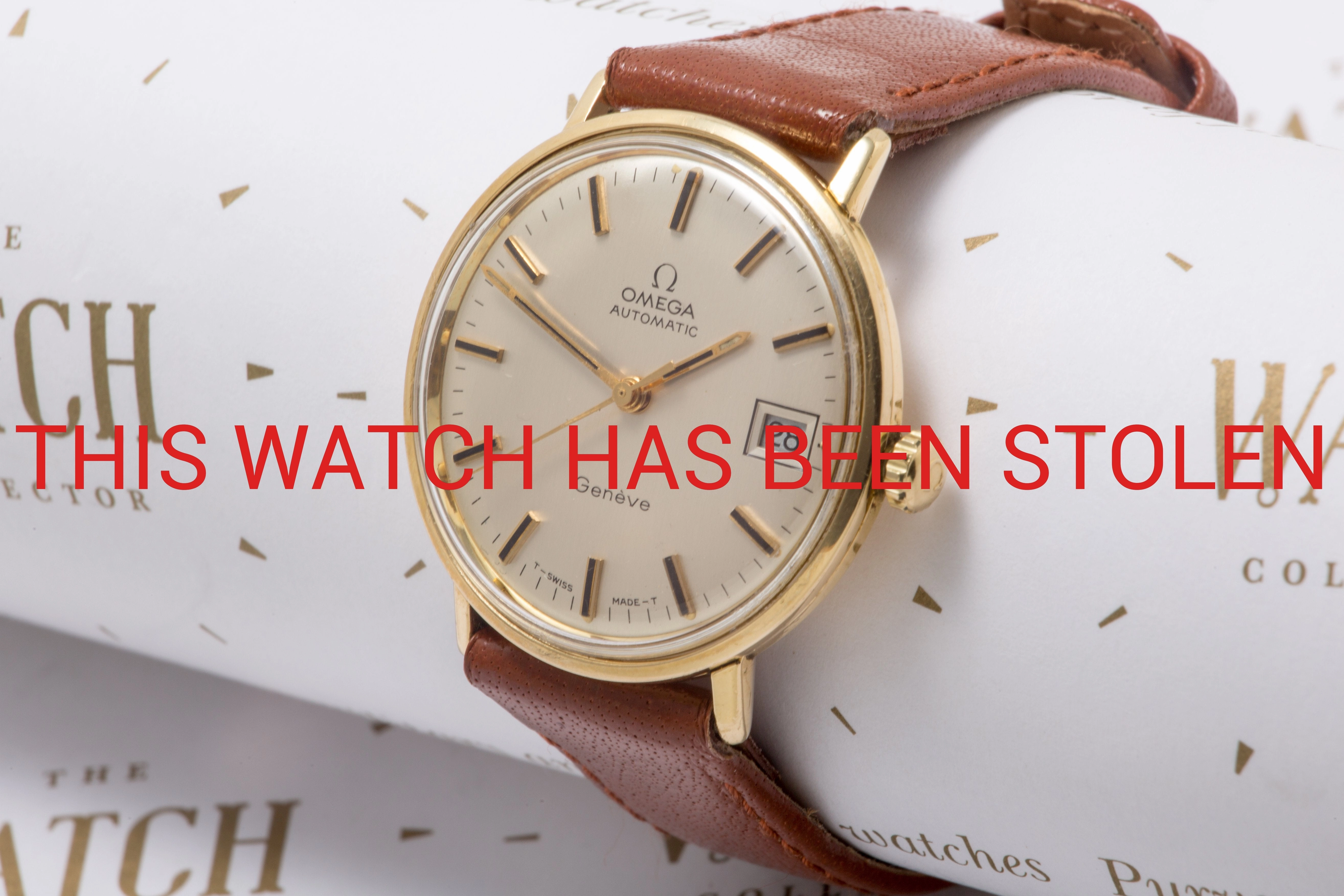Omega Geneve 18ct Gold automatic
