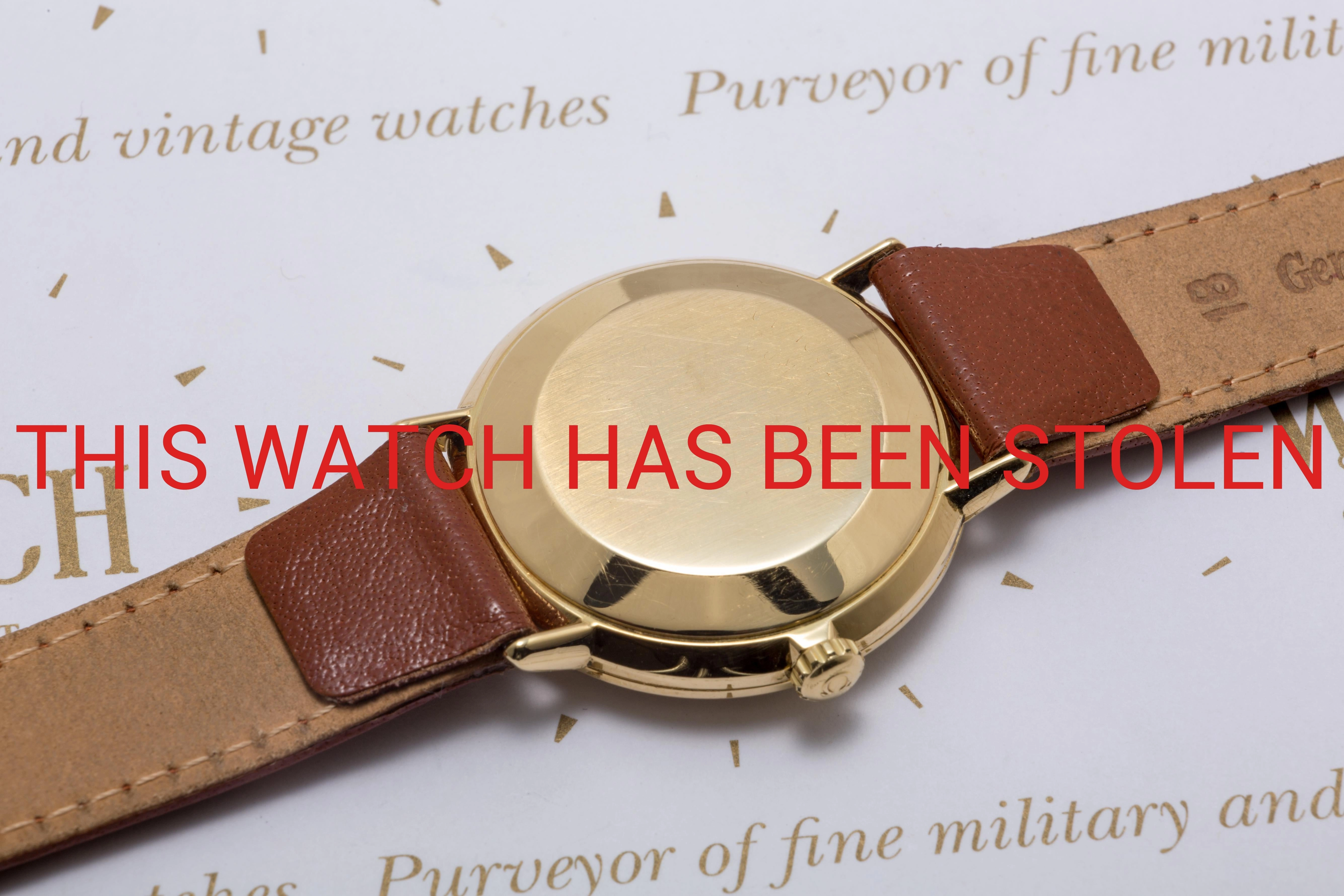 Omega Geneve 18ct Gold automatic