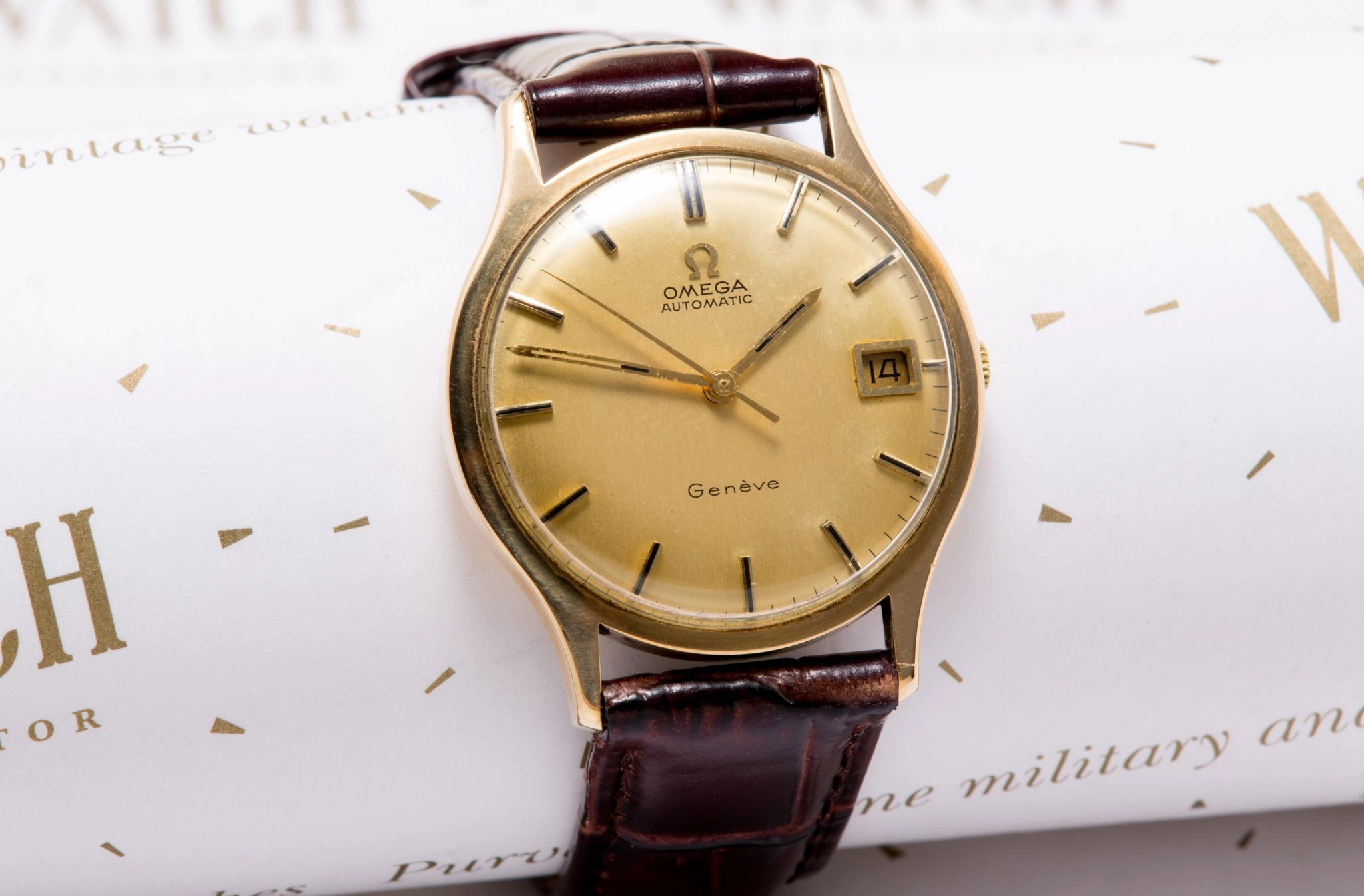 Omega Geneve 9 ct gold