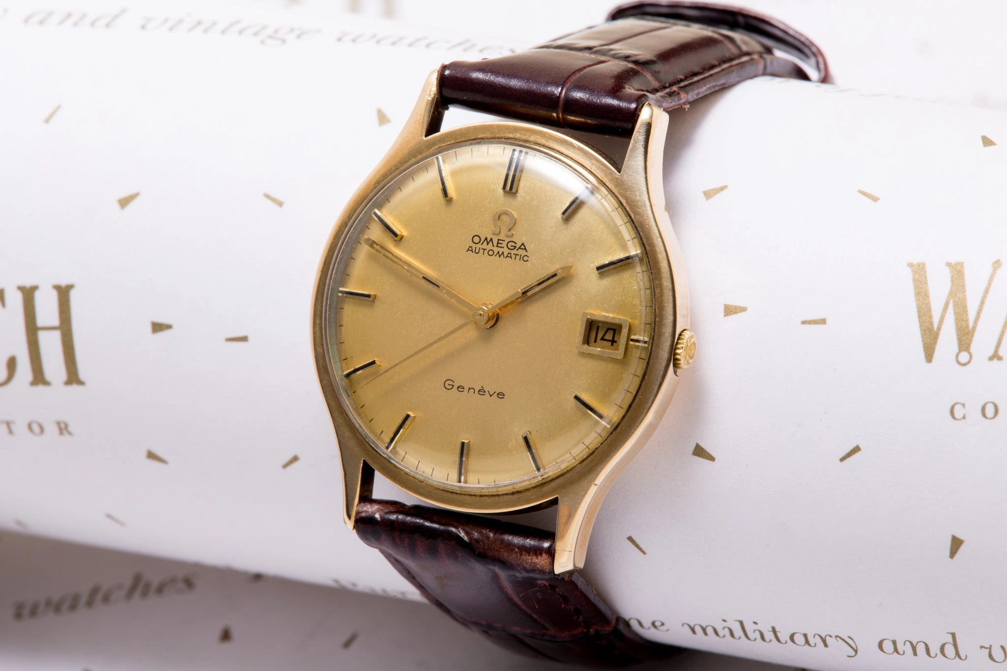 Omega Geneve 9 ct gold